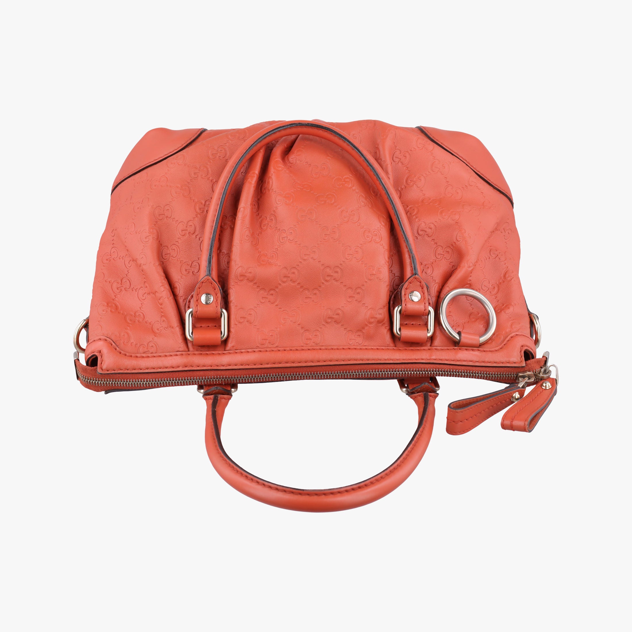 Secondhand Gucci Sukey Orange Leather 247902 handbag | stylenewstar