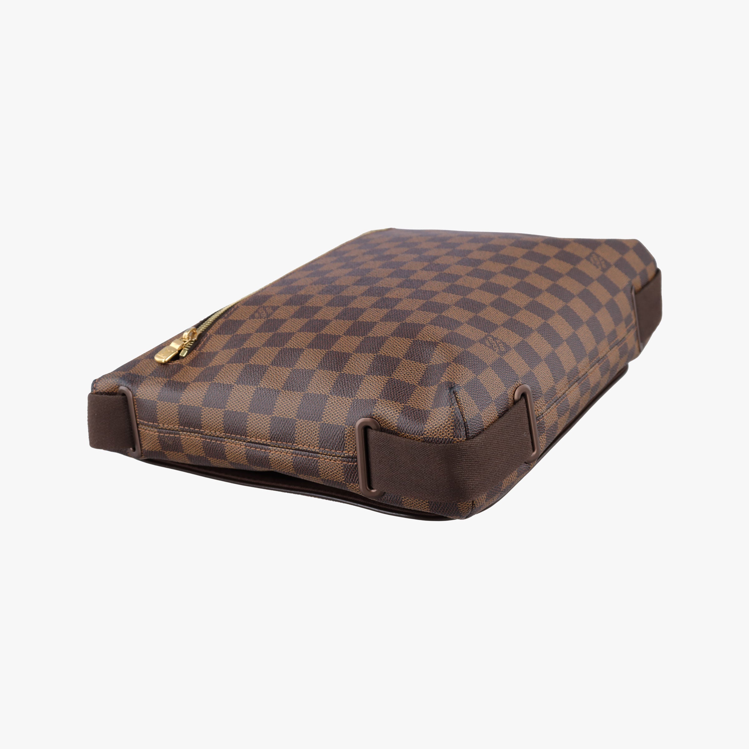 Pre-owned Louis Vuitton BROOKLYN MM EBENE Damier Canvas N51211 shoulderbag | stylenewstar