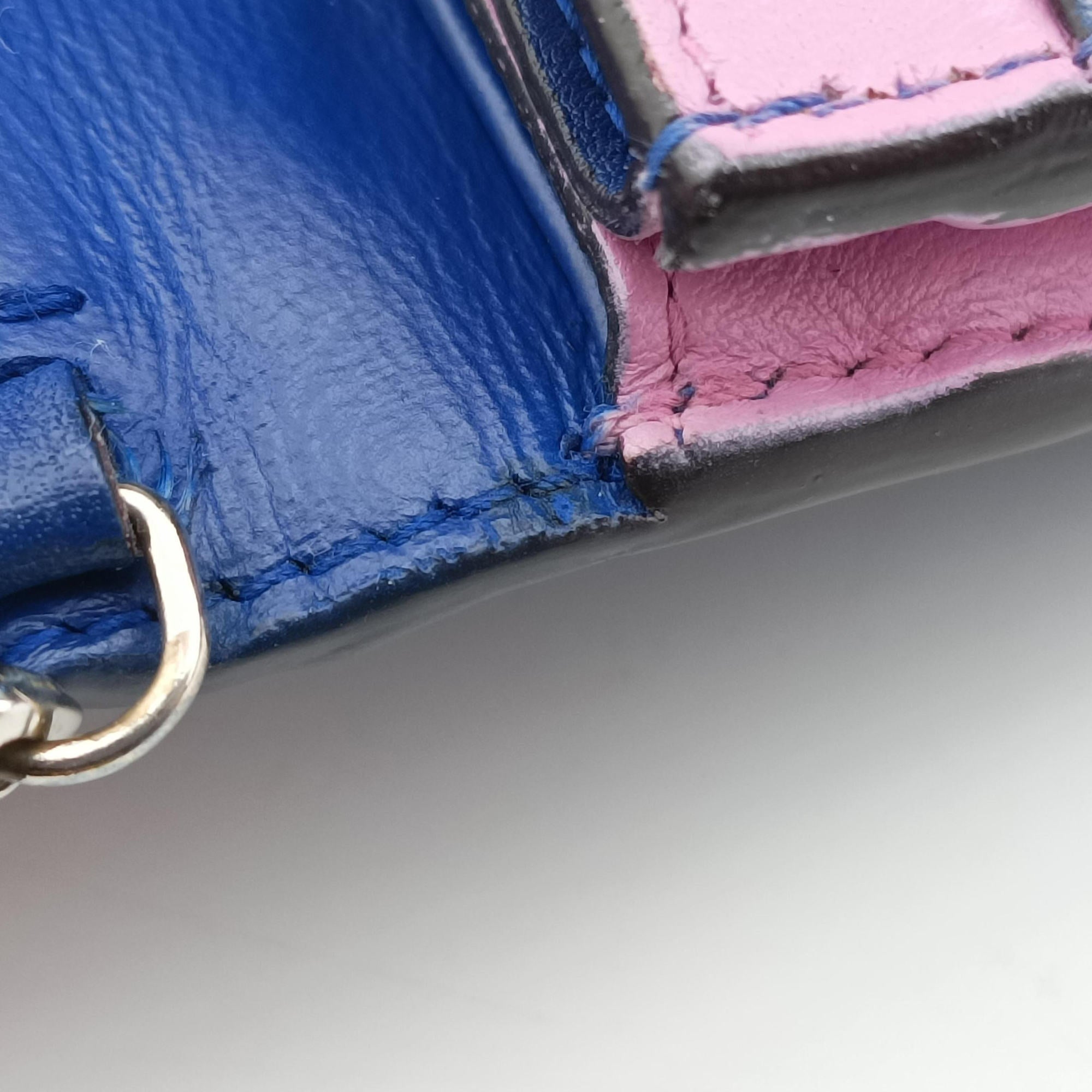 Vintage Christian Dior Explorer Blue leather  shoulderbag | stylenewstar