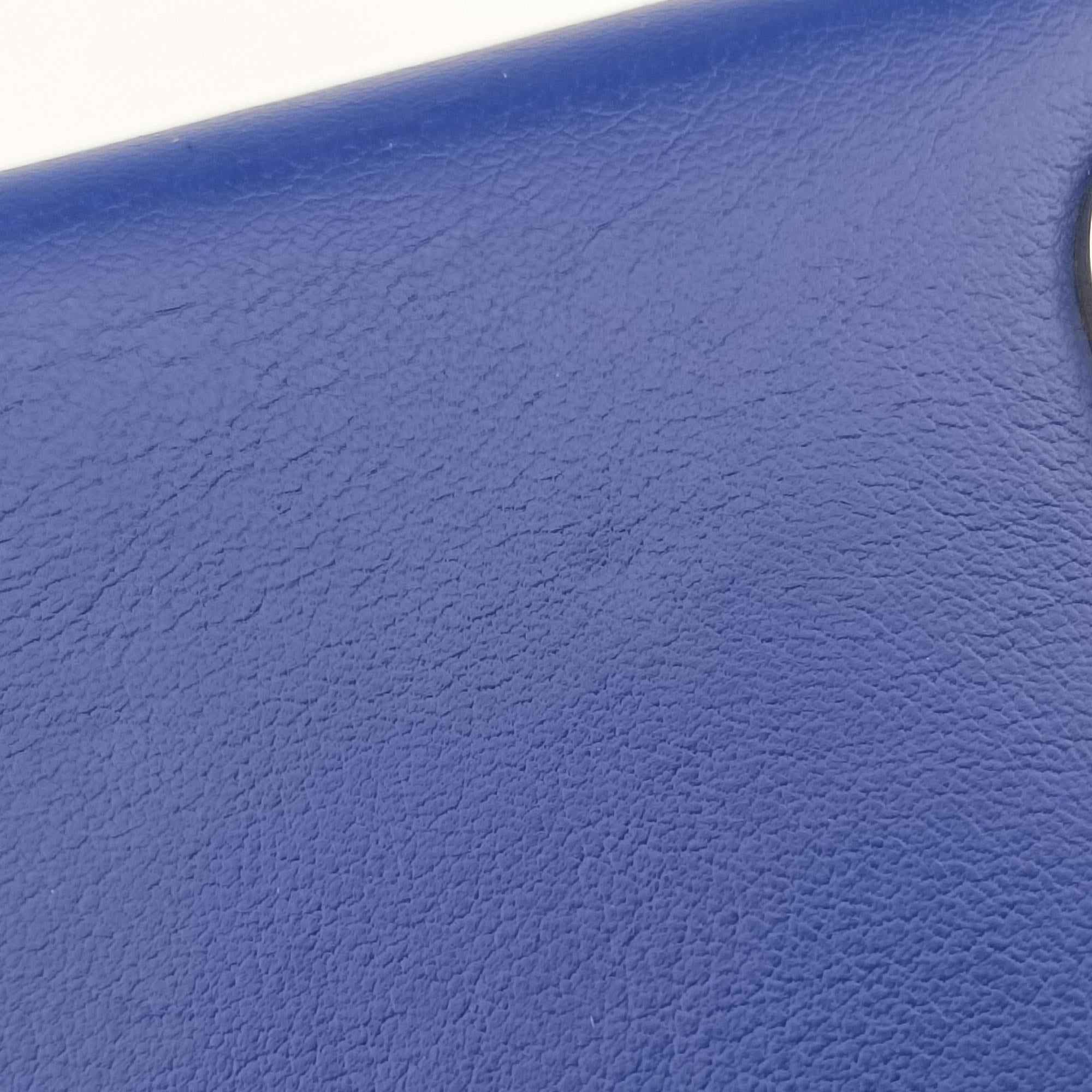 Vintage Christian Dior Explorer Blue leather  shoulderbag | stylenewstar