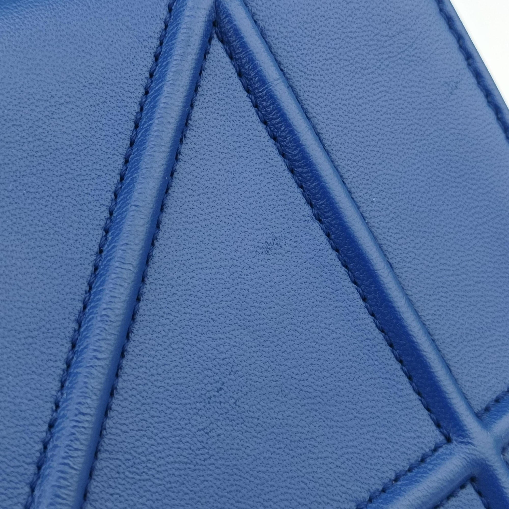 Pre-owned Christian Dior Diorama Blue Leather  shoulderbag | stylenewstar