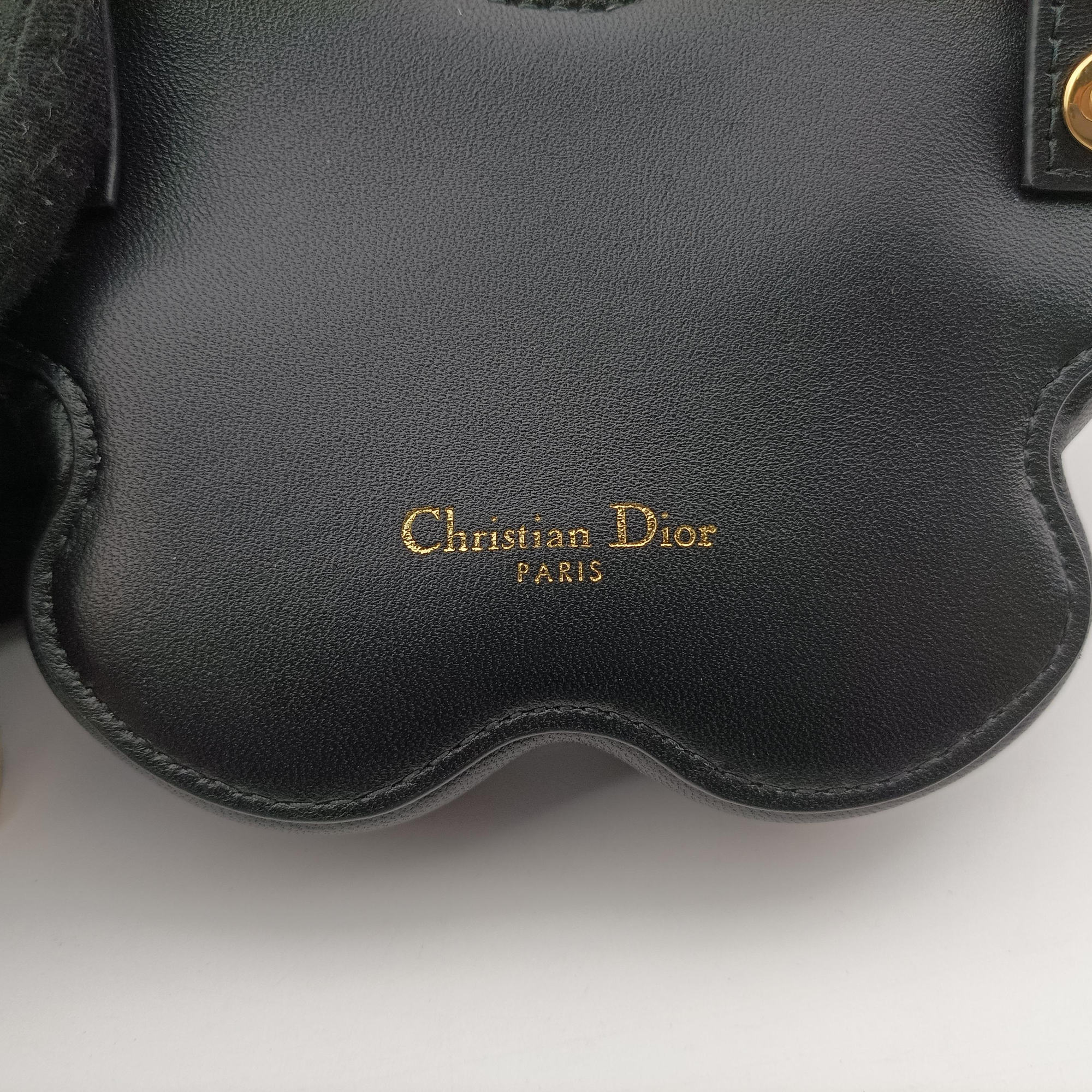 Vintage Christian Dior 30 Montaigne Removable Black Lambskin   bum bag/waist bag | stylenewstar