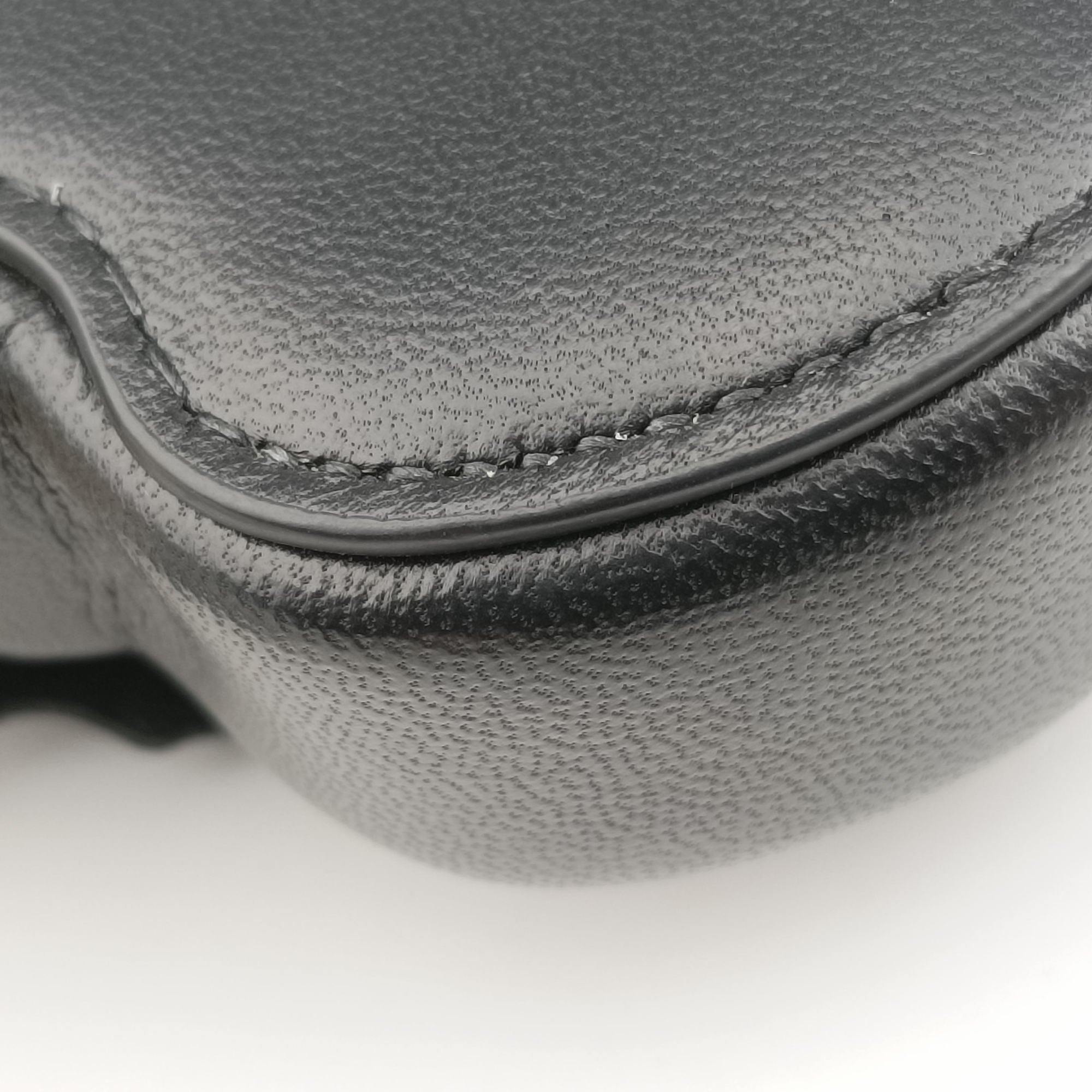 Vintage Christian Dior 30 Montaigne Removable Black Lambskin   bum bag/waist bag | stylenewstar