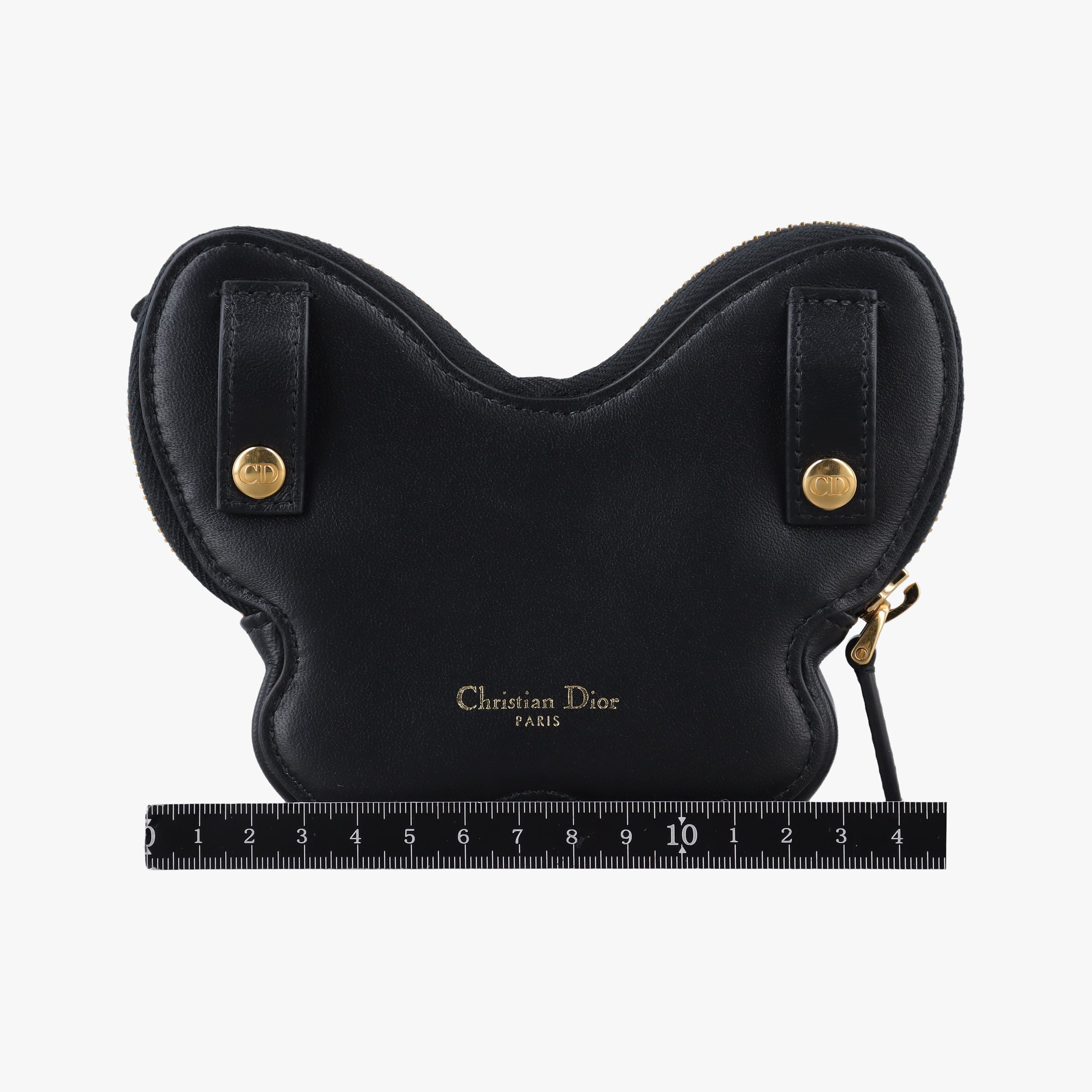 Vintage Christian Dior 30 Montaigne Removable Black Lambskin   bum bag/waist bag | stylenewstar