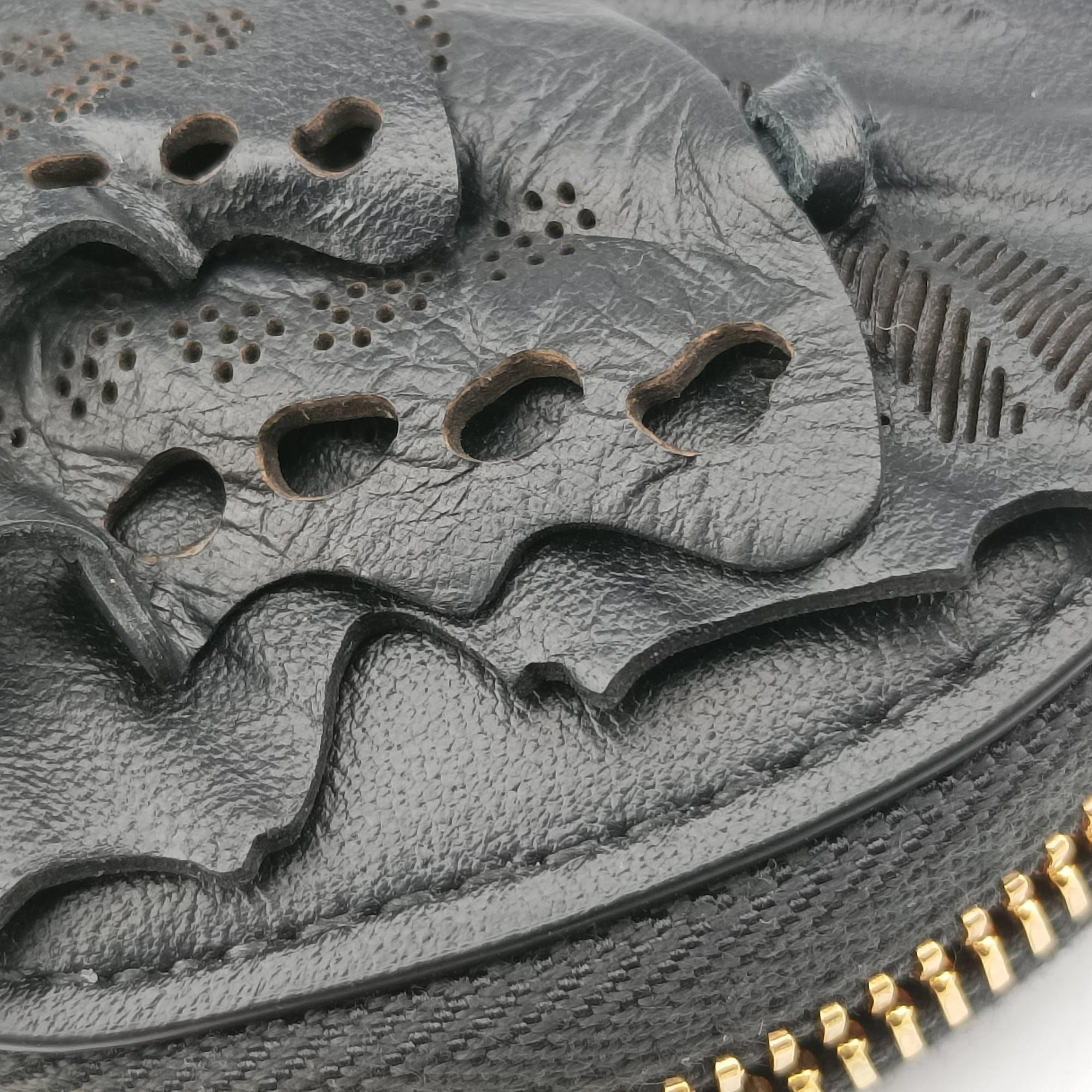 Vintage Christian Dior 30 Montaigne Removable Black Lambskin   bum bag/waist bag | stylenewstar