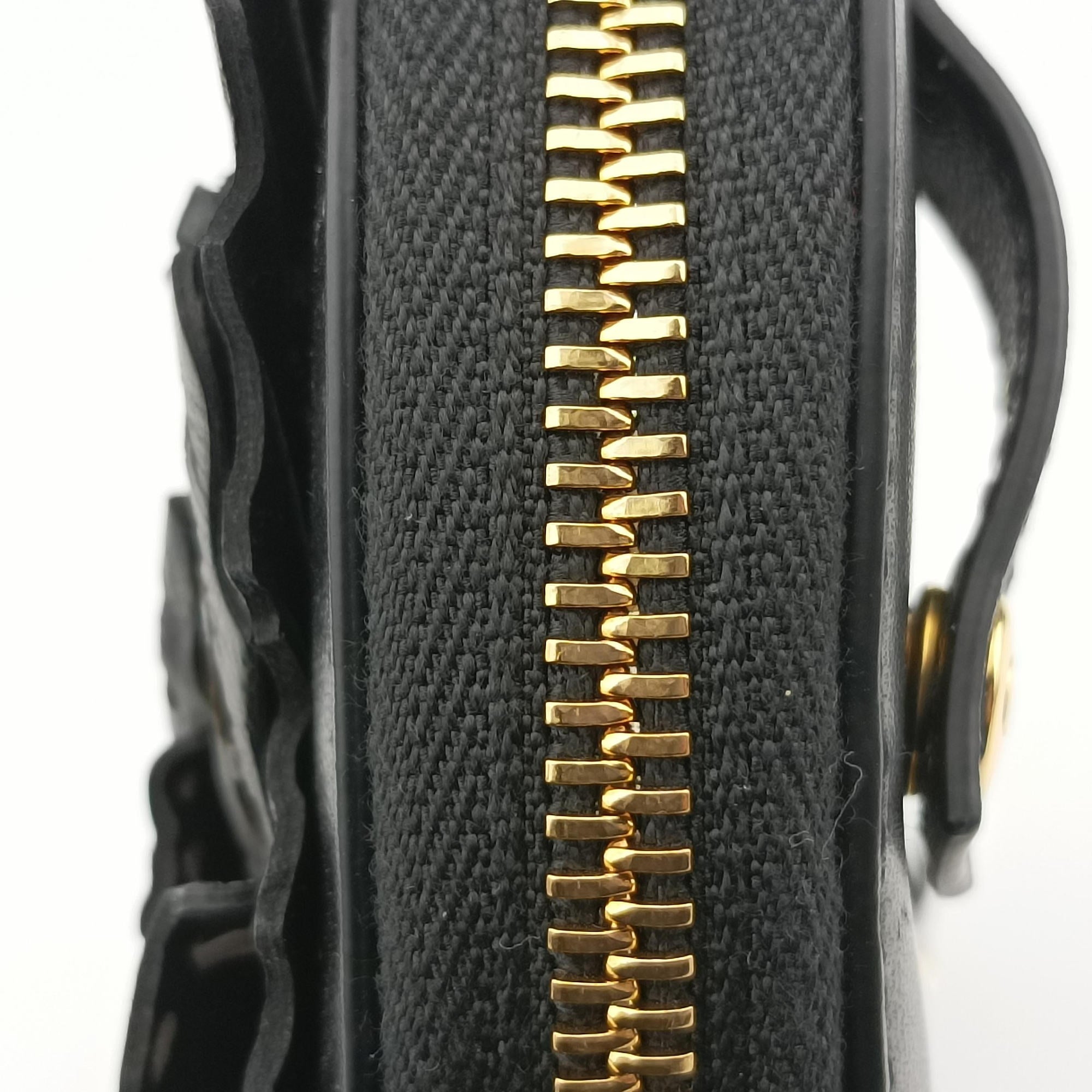 Vintage Christian Dior 30 Montaigne Removable Black Lambskin   bum bag/waist bag | stylenewstar