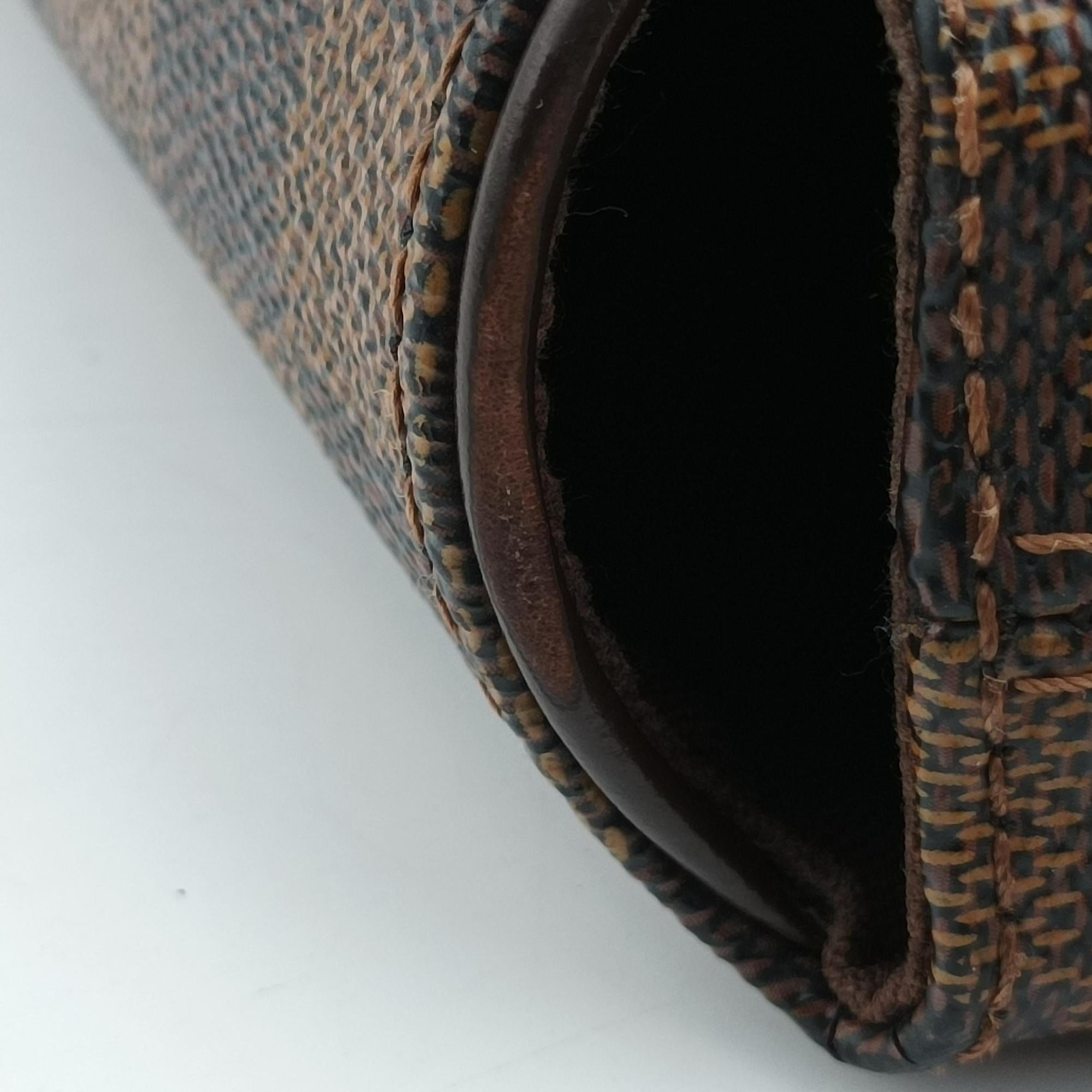 Pre-owned Louis Vuitton BROOKLYN MM EBENE Damier Canvas N51211 shoulderbag | stylenewstar