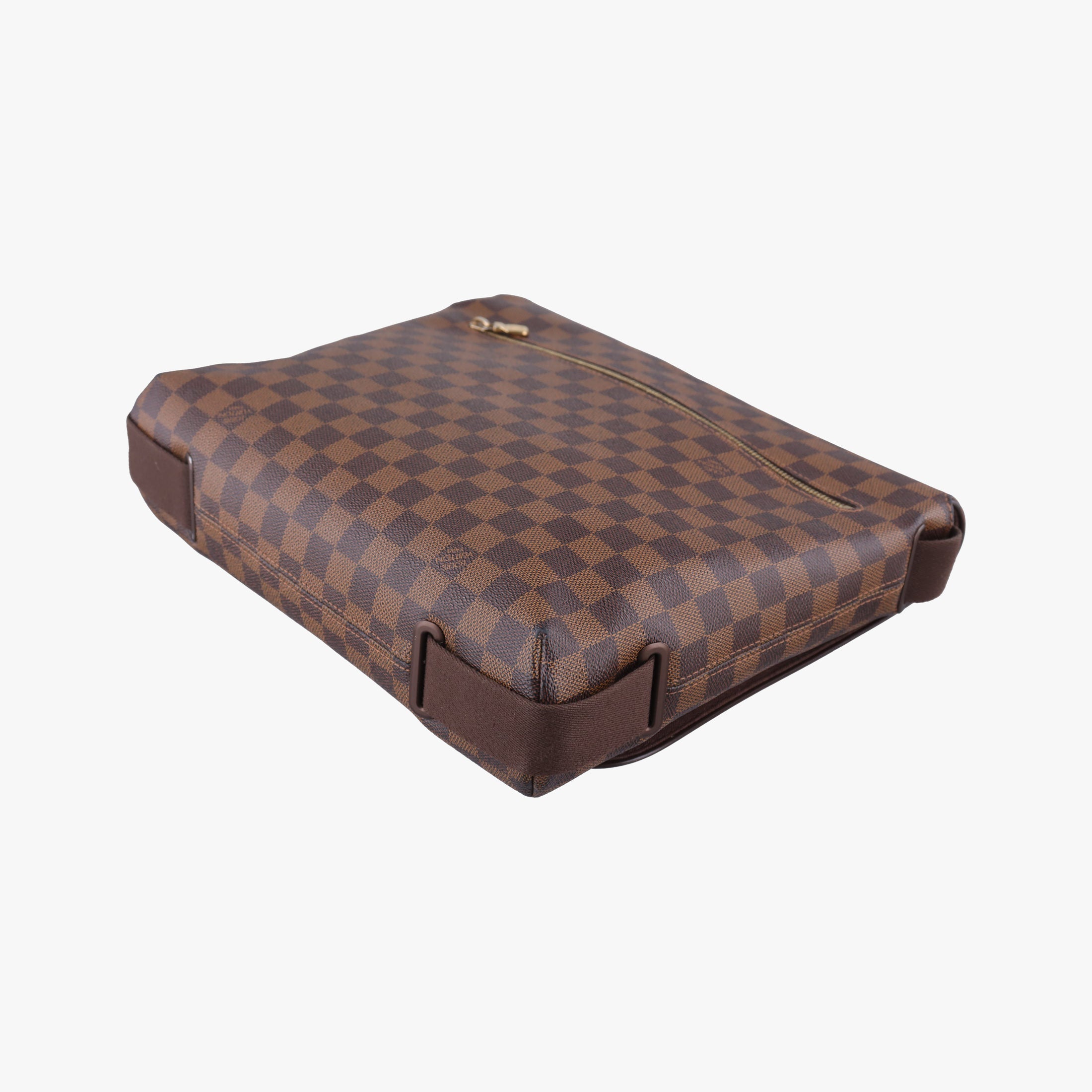 Pre-owned Louis Vuitton BROOKLYN MM EBENE Damier Canvas N51211 shoulderbag | stylenewstar