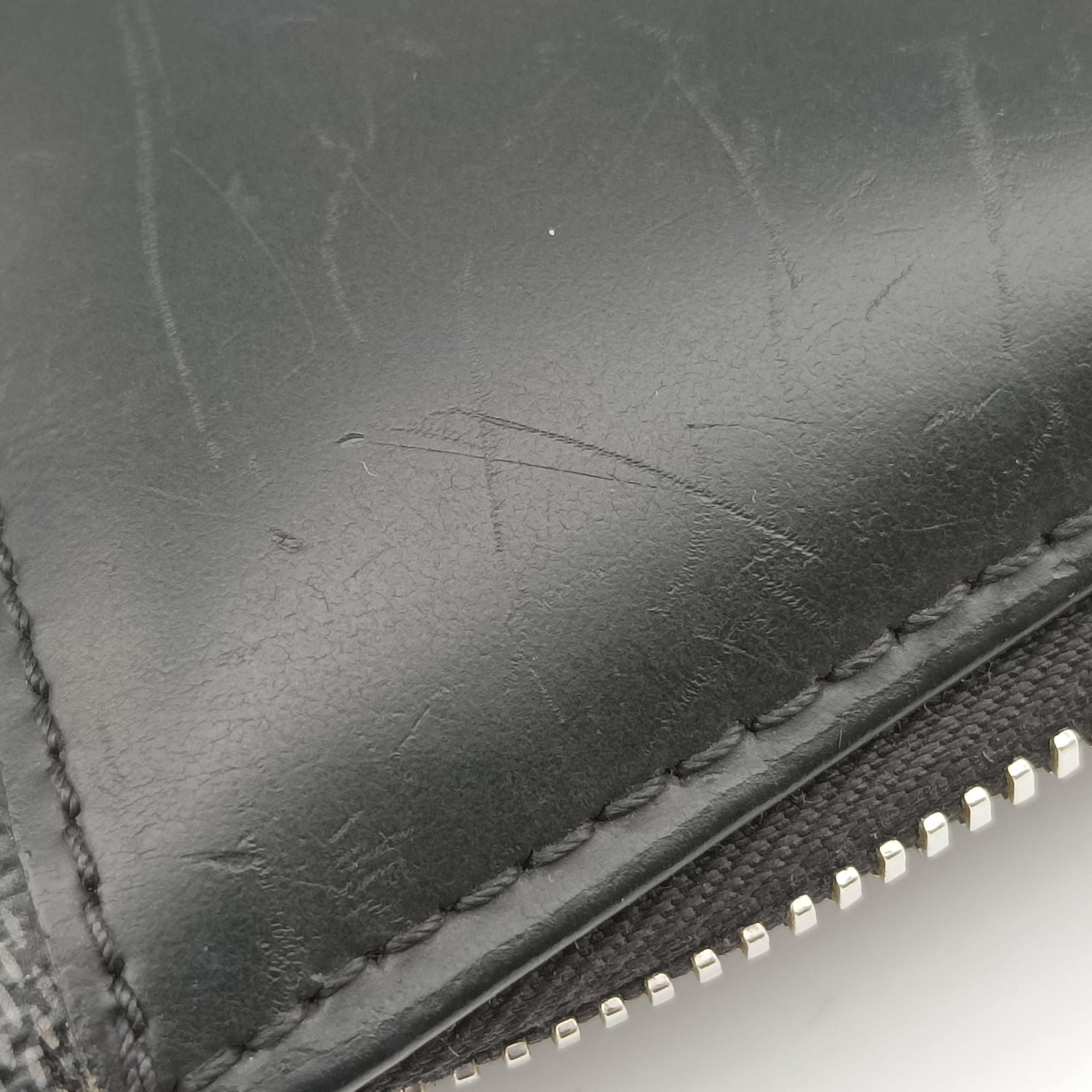 Pre-owned Louis Vuitton Porte-Documents Jour NM Noir Damier Graphite N48260 handbag | stylenewstar