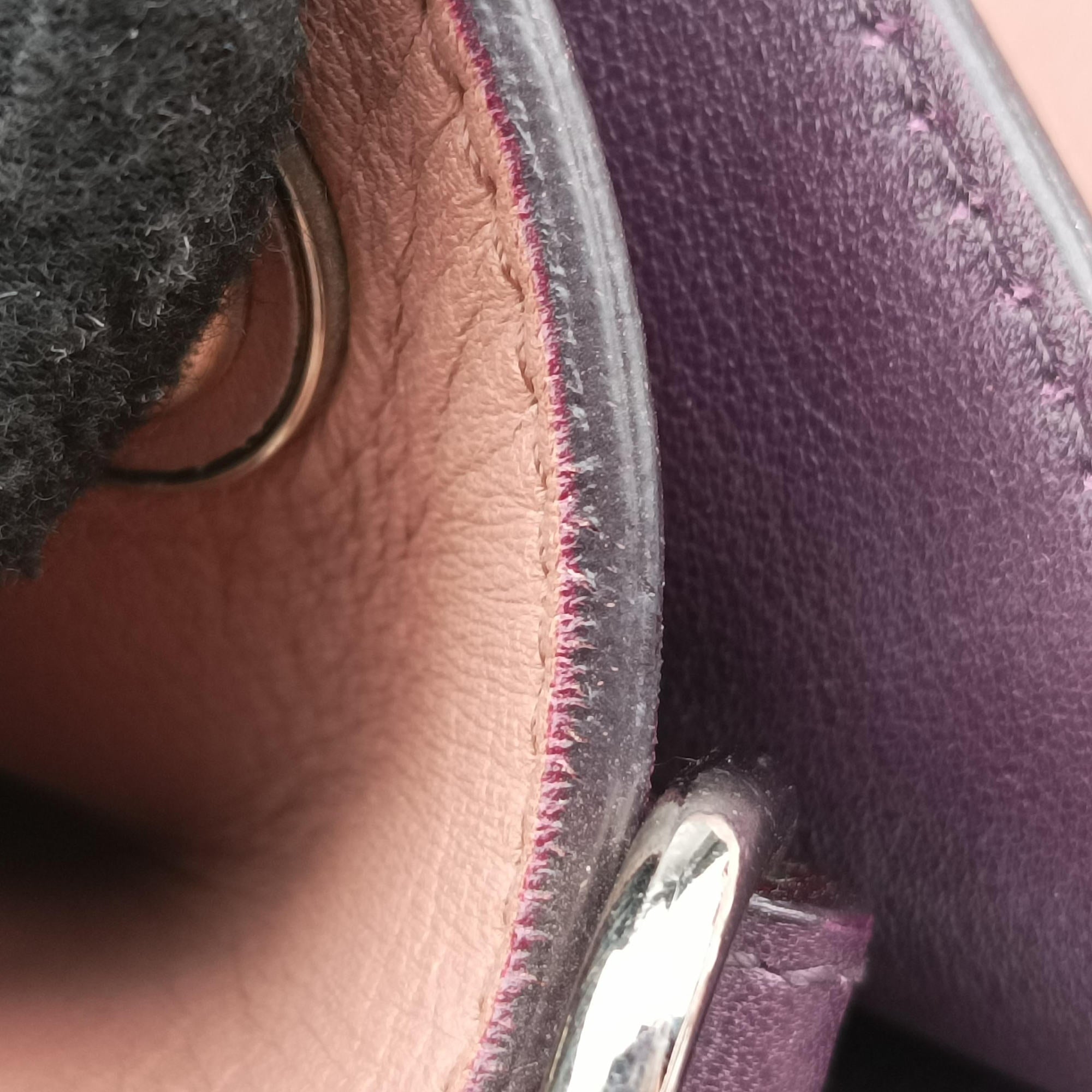 Secondhand Christian Dior Diorissimo Brownish Pink Leather  shoulderbag | stylenewstar