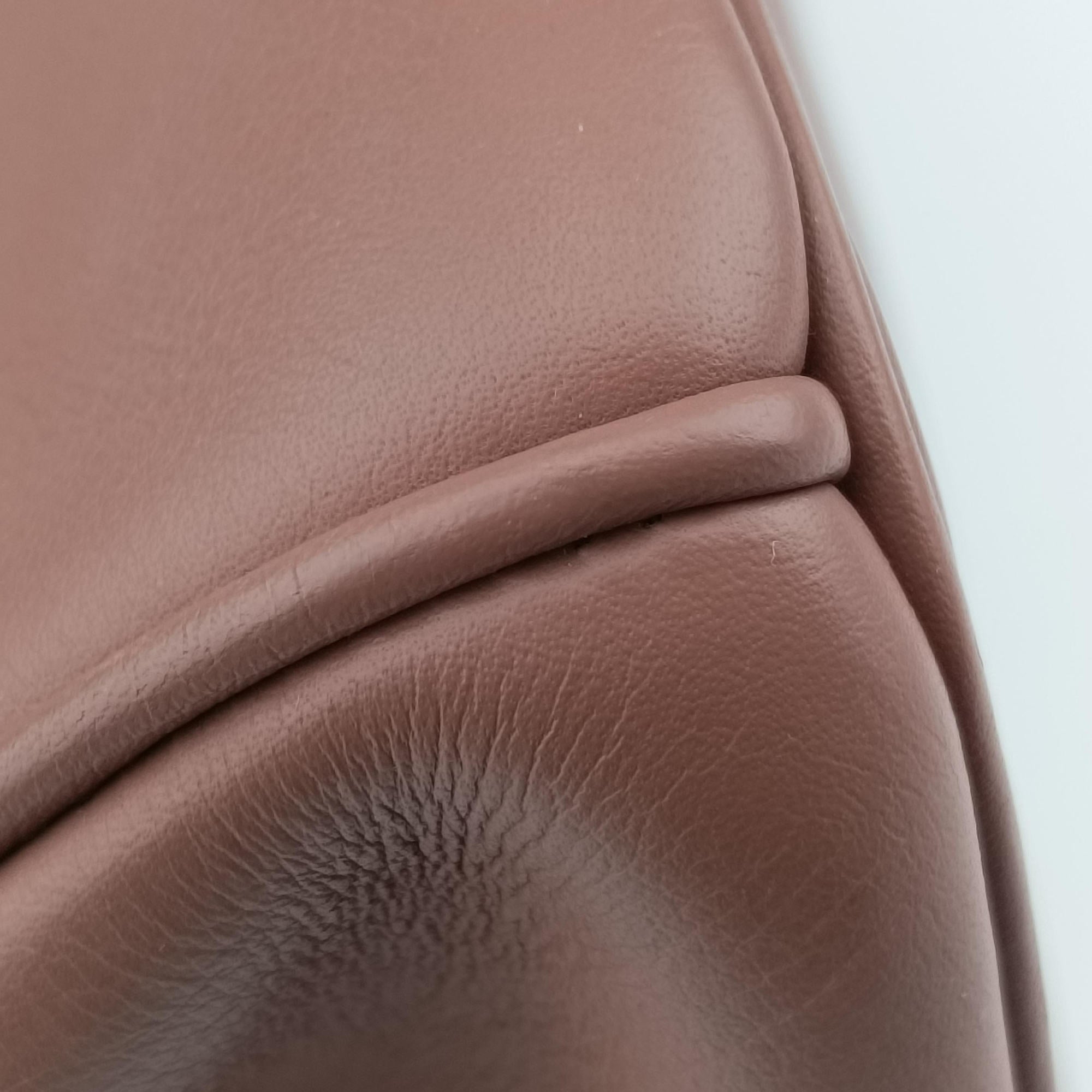 Secondhand Christian Dior Diorissimo Brownish Pink Leather  shoulderbag | stylenewstar