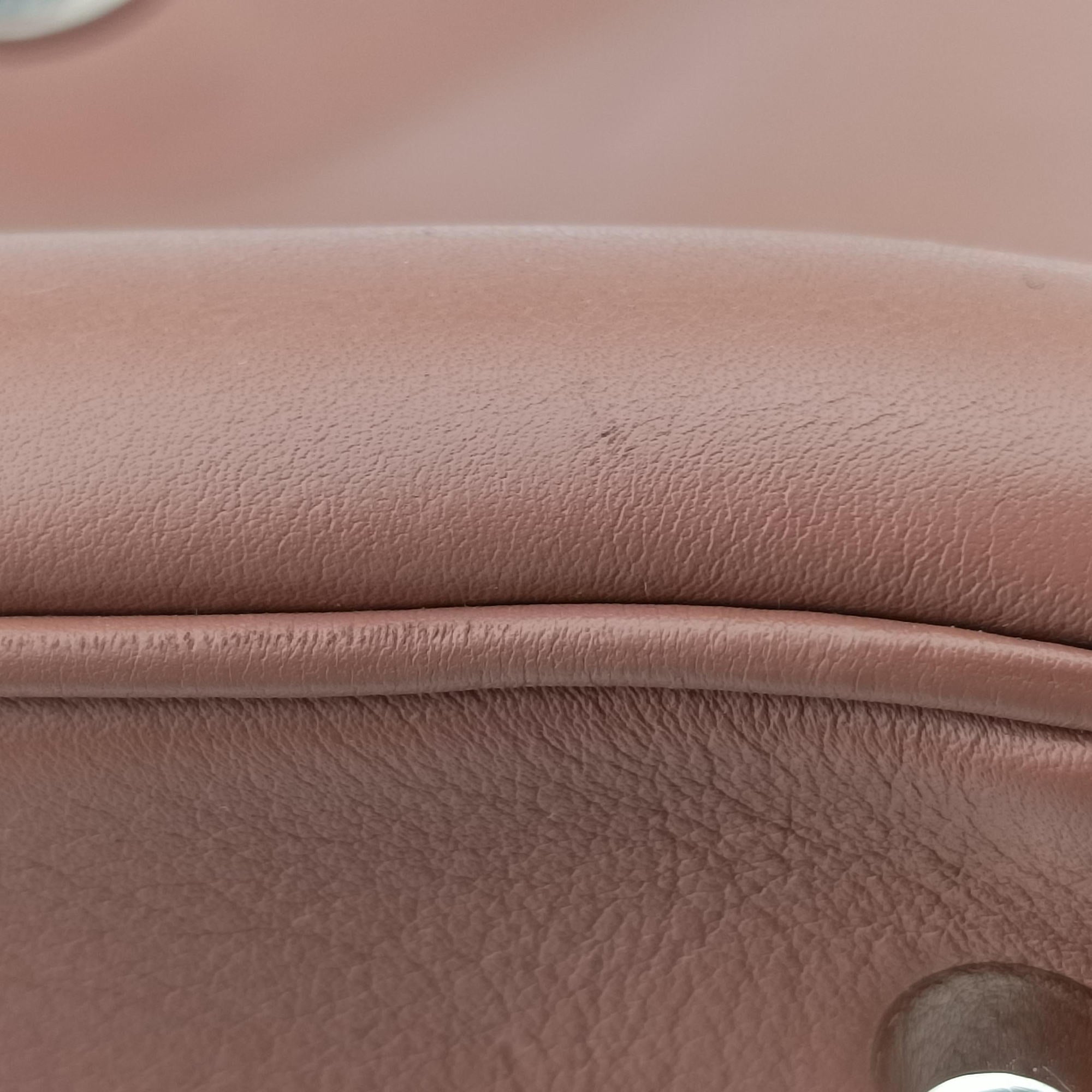 Secondhand Christian Dior Diorissimo Brownish Pink Leather  shoulderbag | stylenewstar