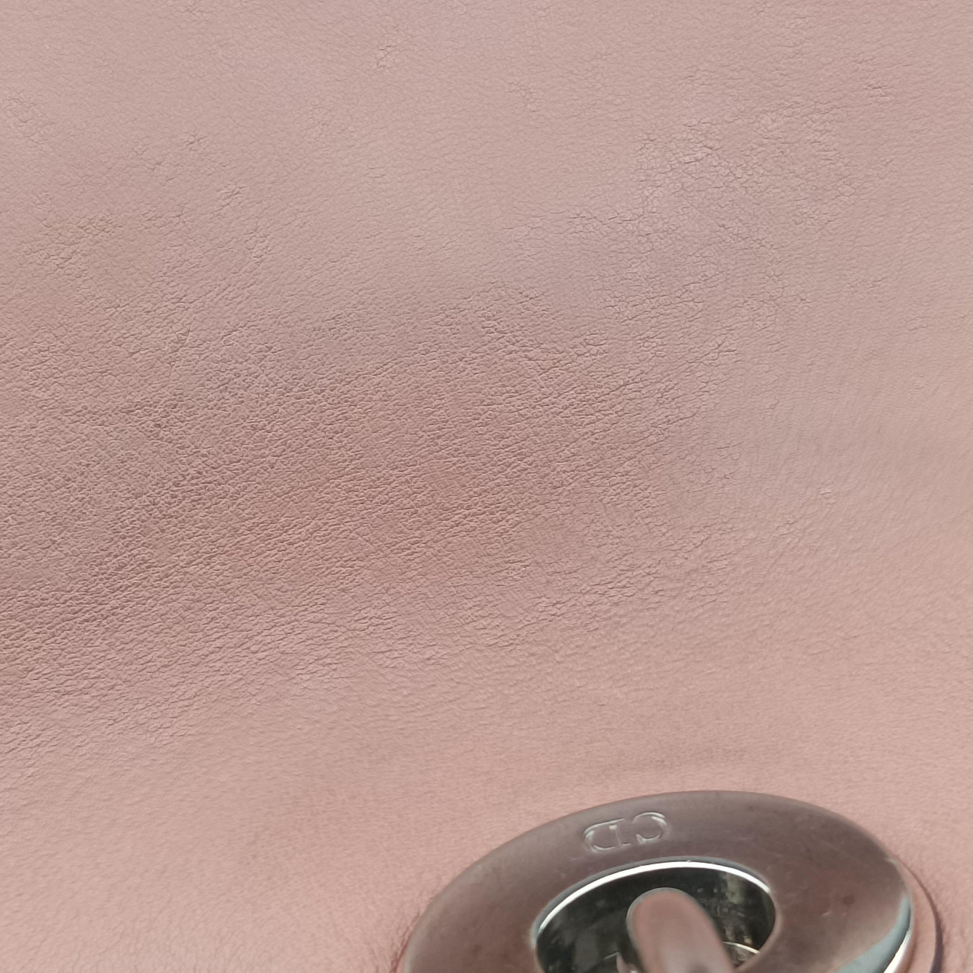 Secondhand Christian Dior Diorissimo Brownish Pink Leather  shoulderbag | stylenewstar