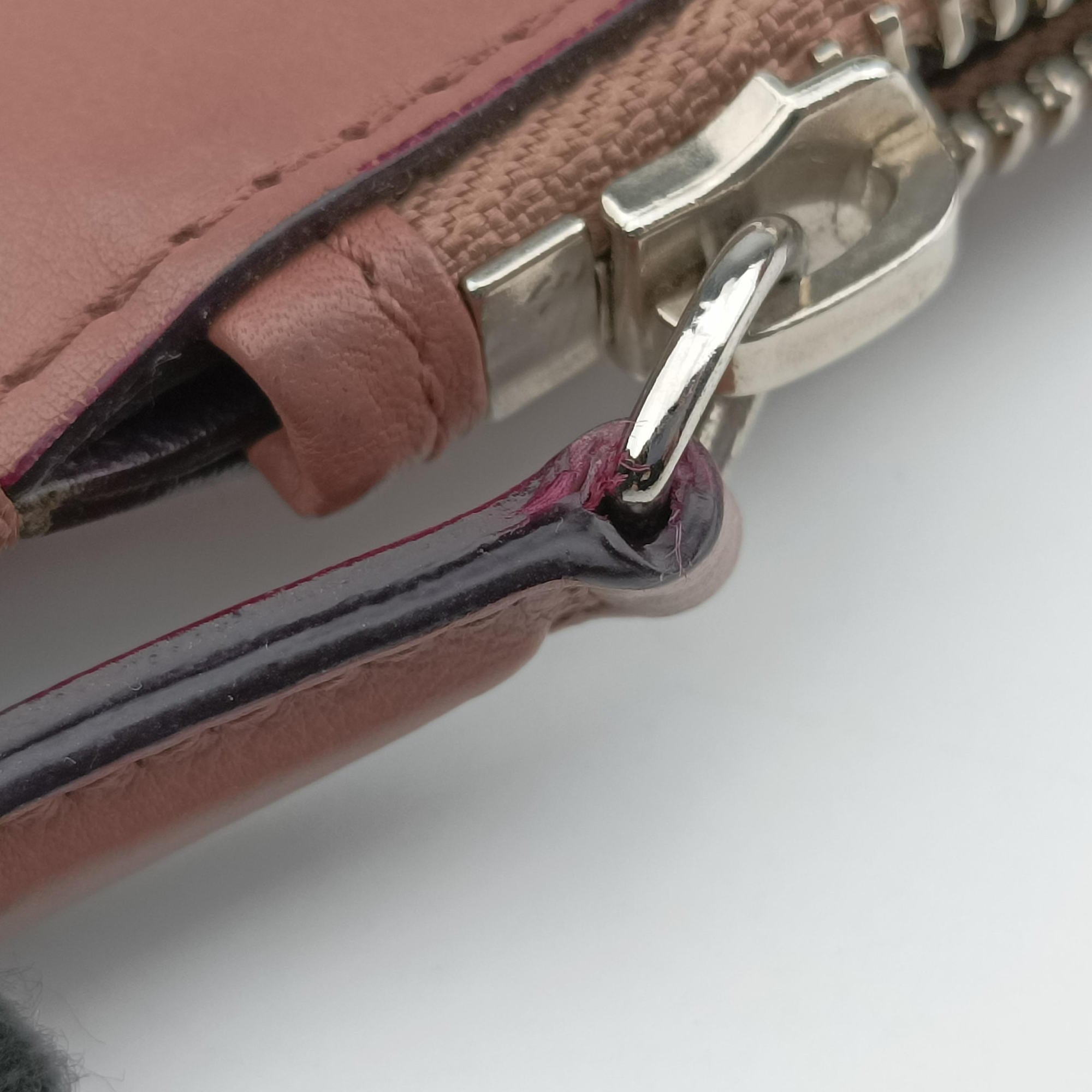 Secondhand Christian Dior Diorissimo Brownish Pink Leather  shoulderbag | stylenewstar