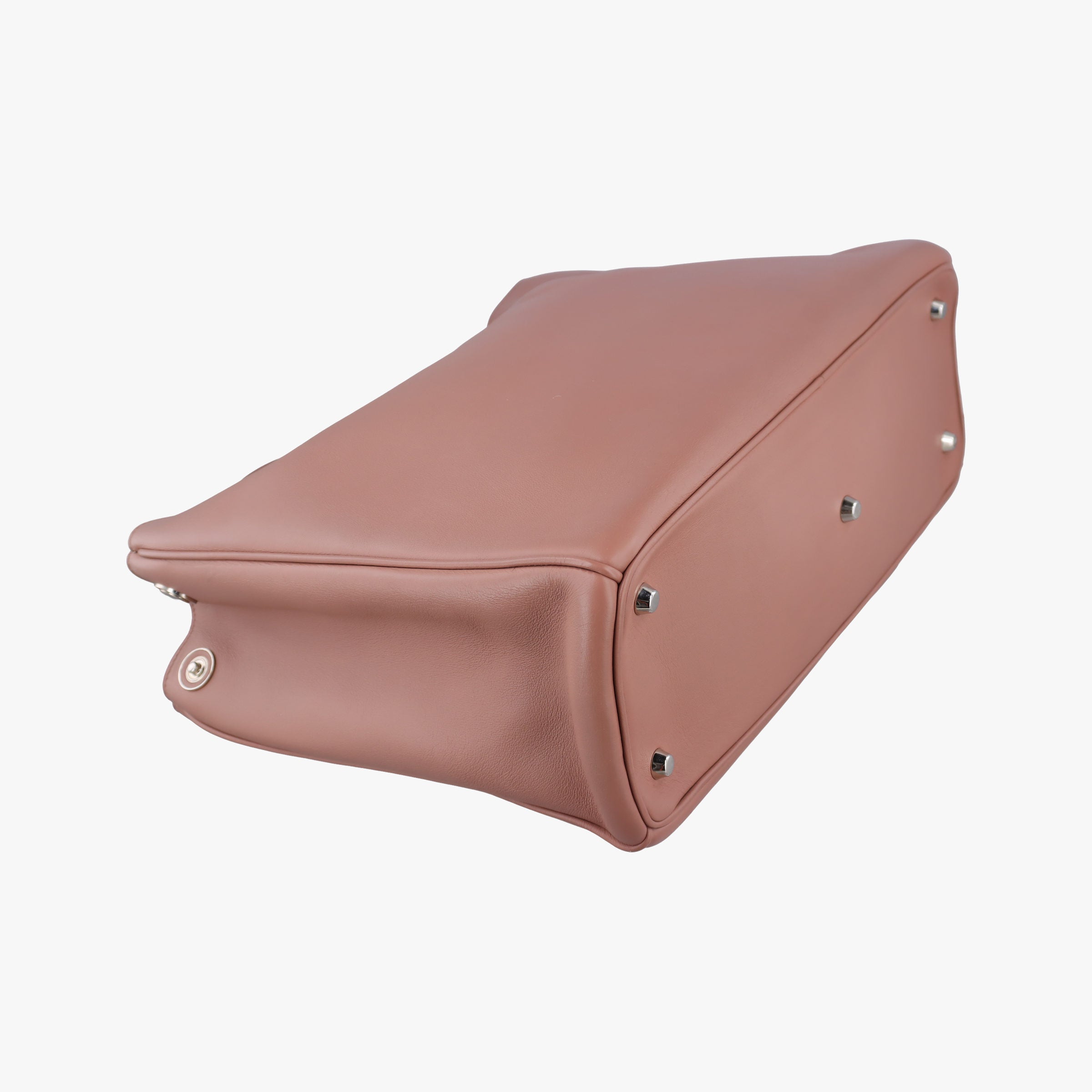 Secondhand Christian Dior Diorissimo Brownish Pink Leather  shoulderbag | stylenewstar