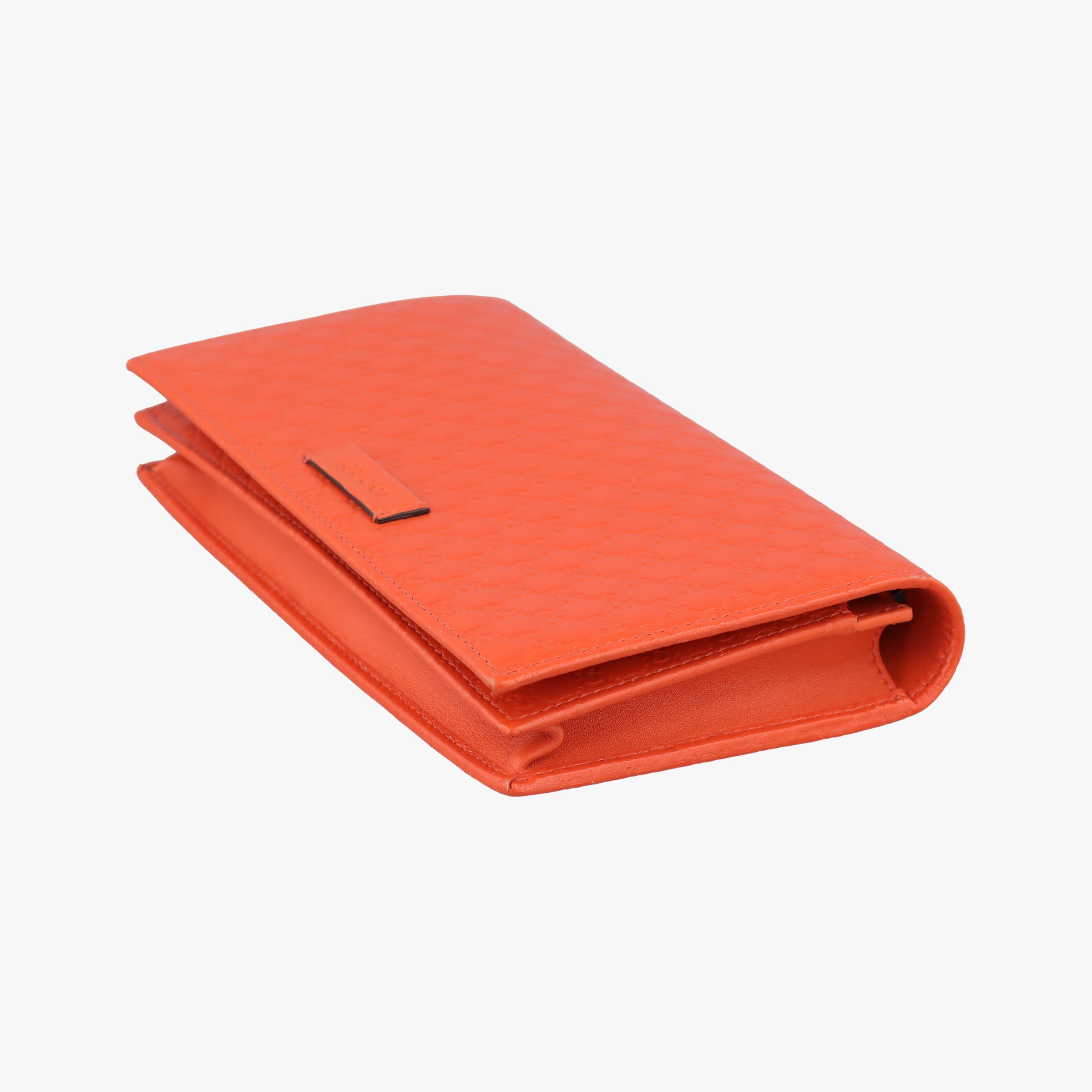 Secondhand Gucci Micro GG Guccissima Orange Leather 466507 shoulderbag | stylenewstar