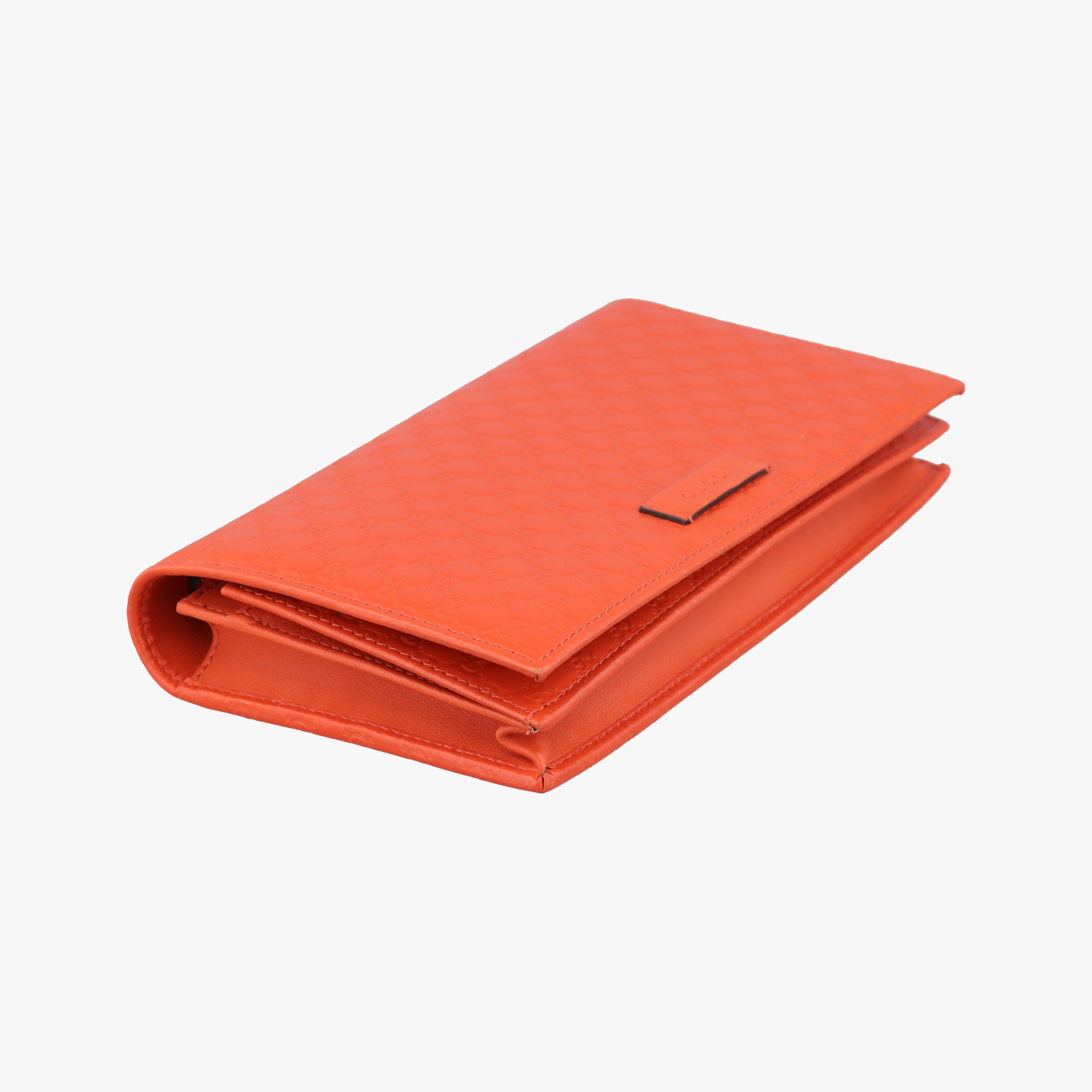 Secondhand Gucci Micro GG Guccissima Orange Leather 466507 shoulderbag | stylenewstar