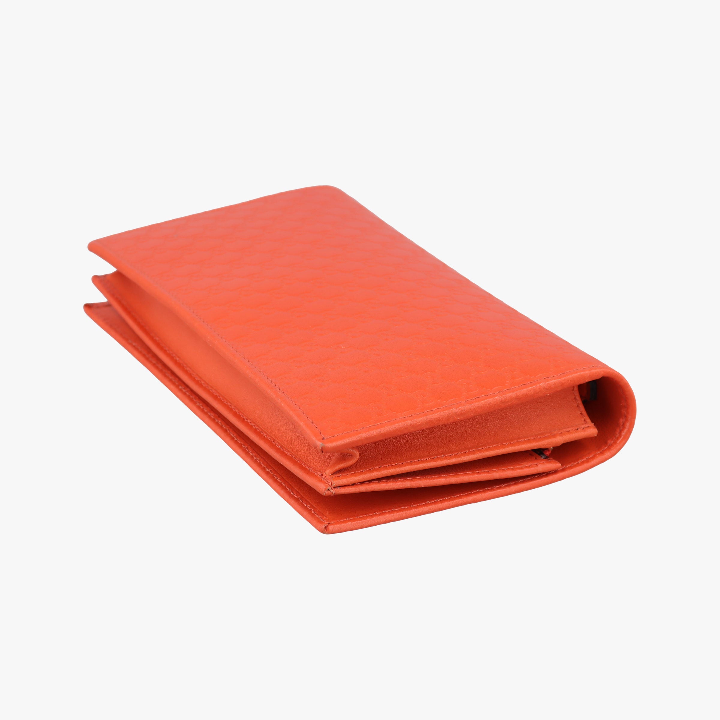 Secondhand Gucci Micro GG Guccissima Orange Leather 466507 shoulderbag | stylenewstar