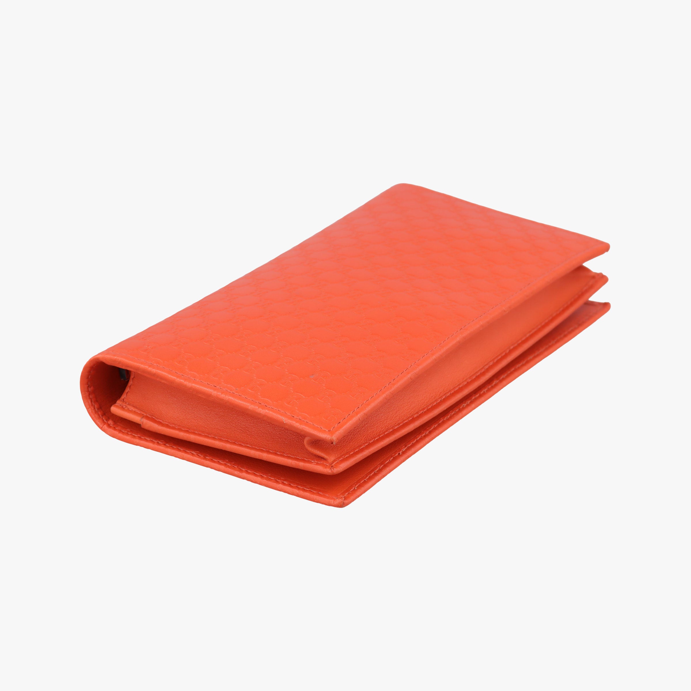 Secondhand Gucci Micro GG Guccissima Orange Leather 466507 shoulderbag | stylenewstar