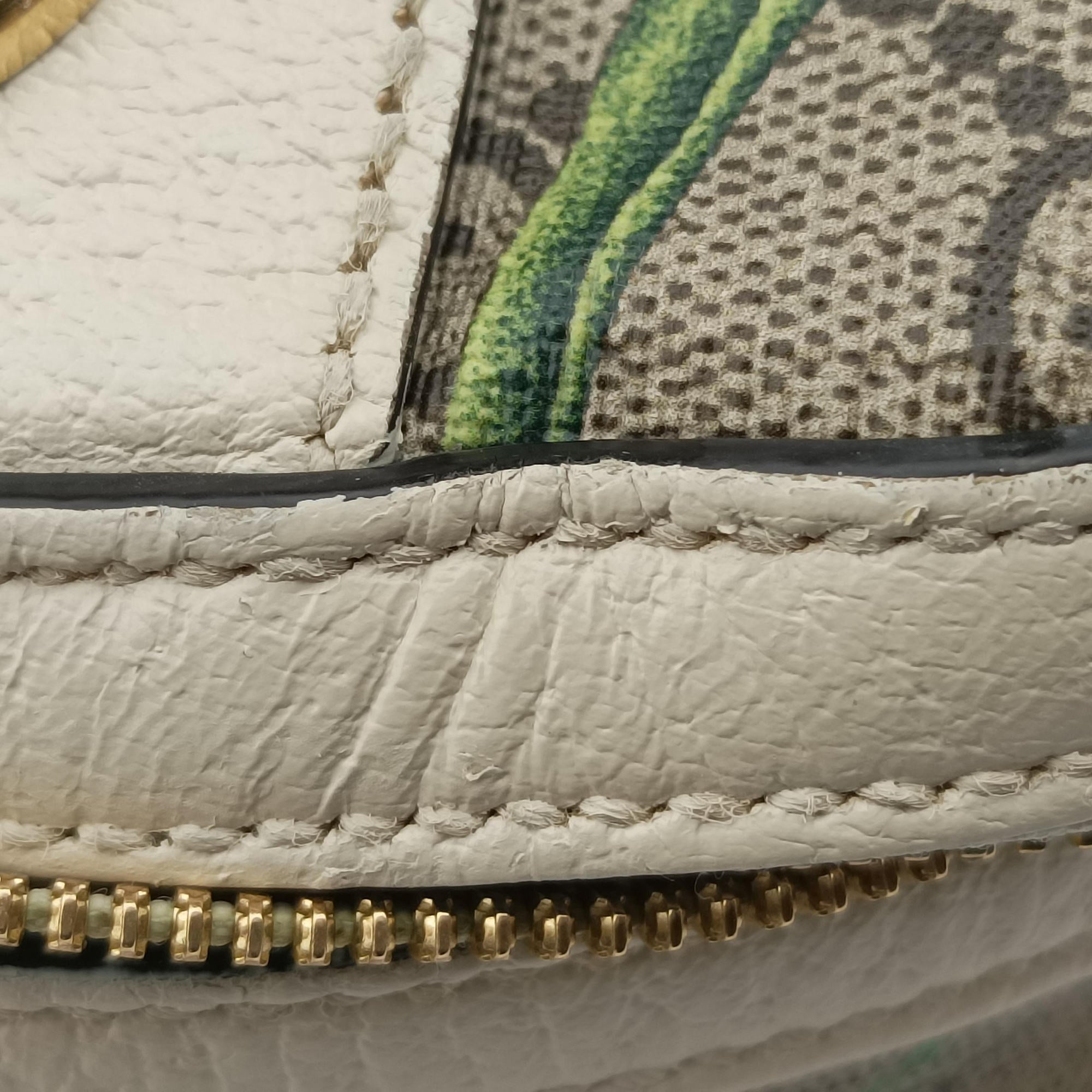 Pre-owned Gucci Ophidia Flora Multicolour PVC coated canvas×leather 547965 backpack/rucksack | stylenewstar