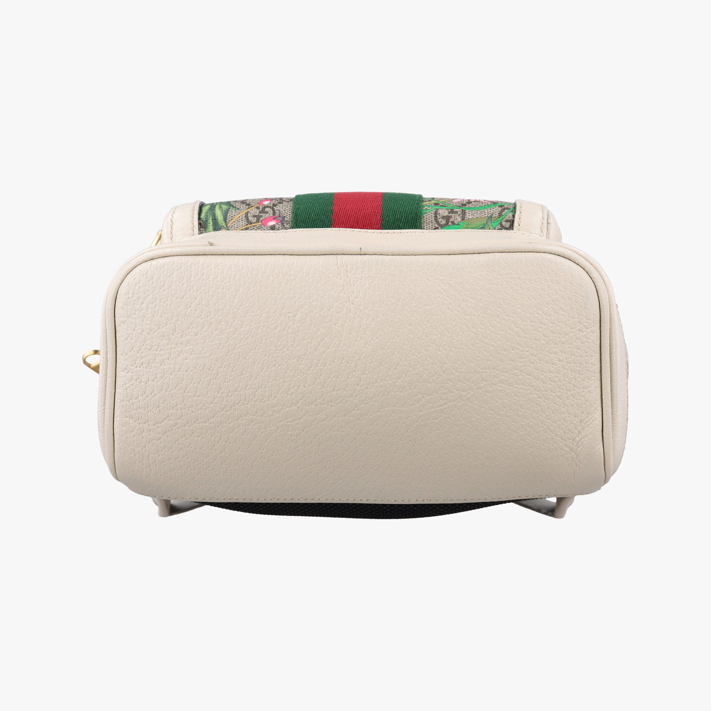 Pre-owned Gucci Ophidia Flora Multicolour PVC coated canvas×leather 547965 backpack/rucksack | stylenewstar