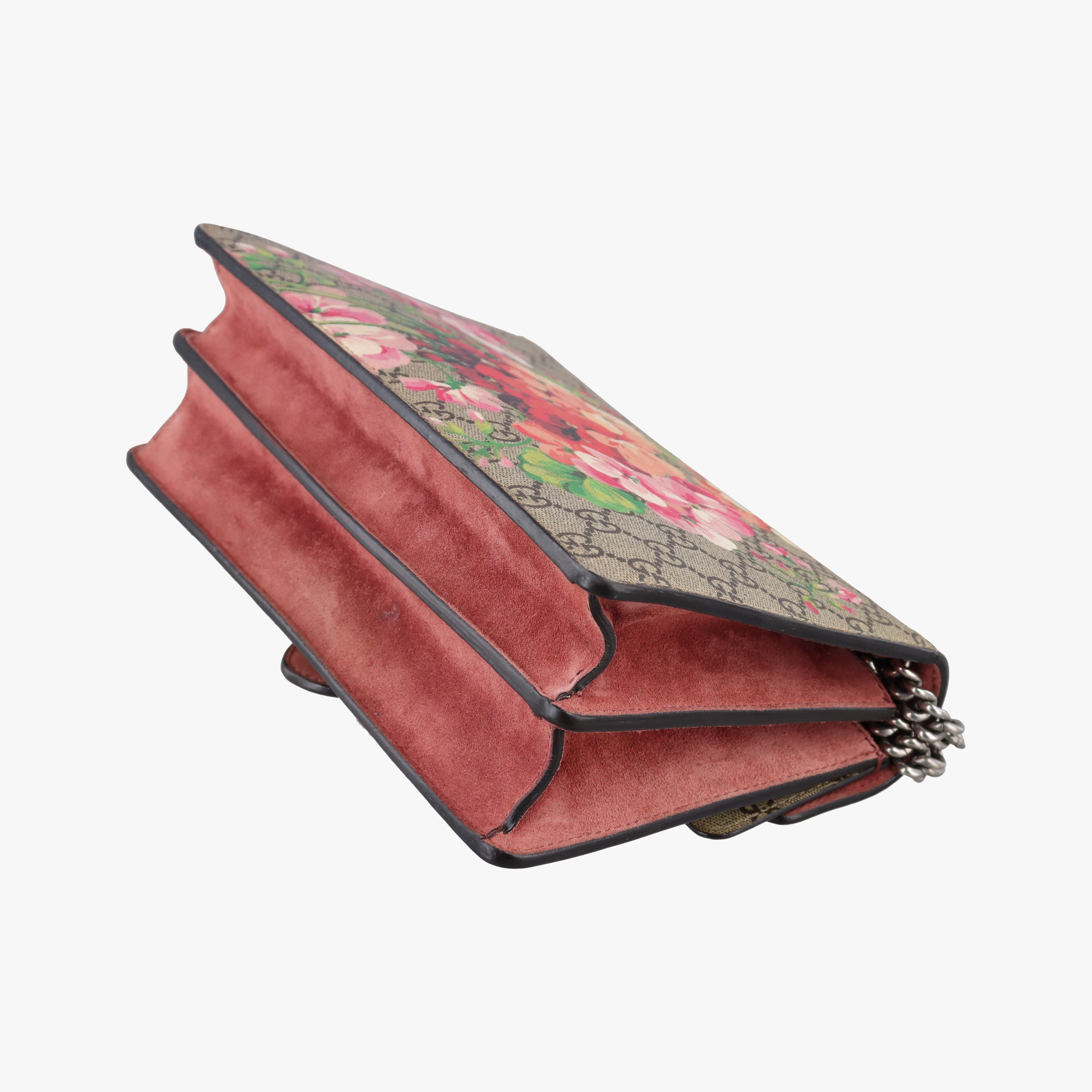 Pre-owned Gucci Dionysus beige×red×multicolor PVC coated canvas 400249 shoulderbag | stylenewstar