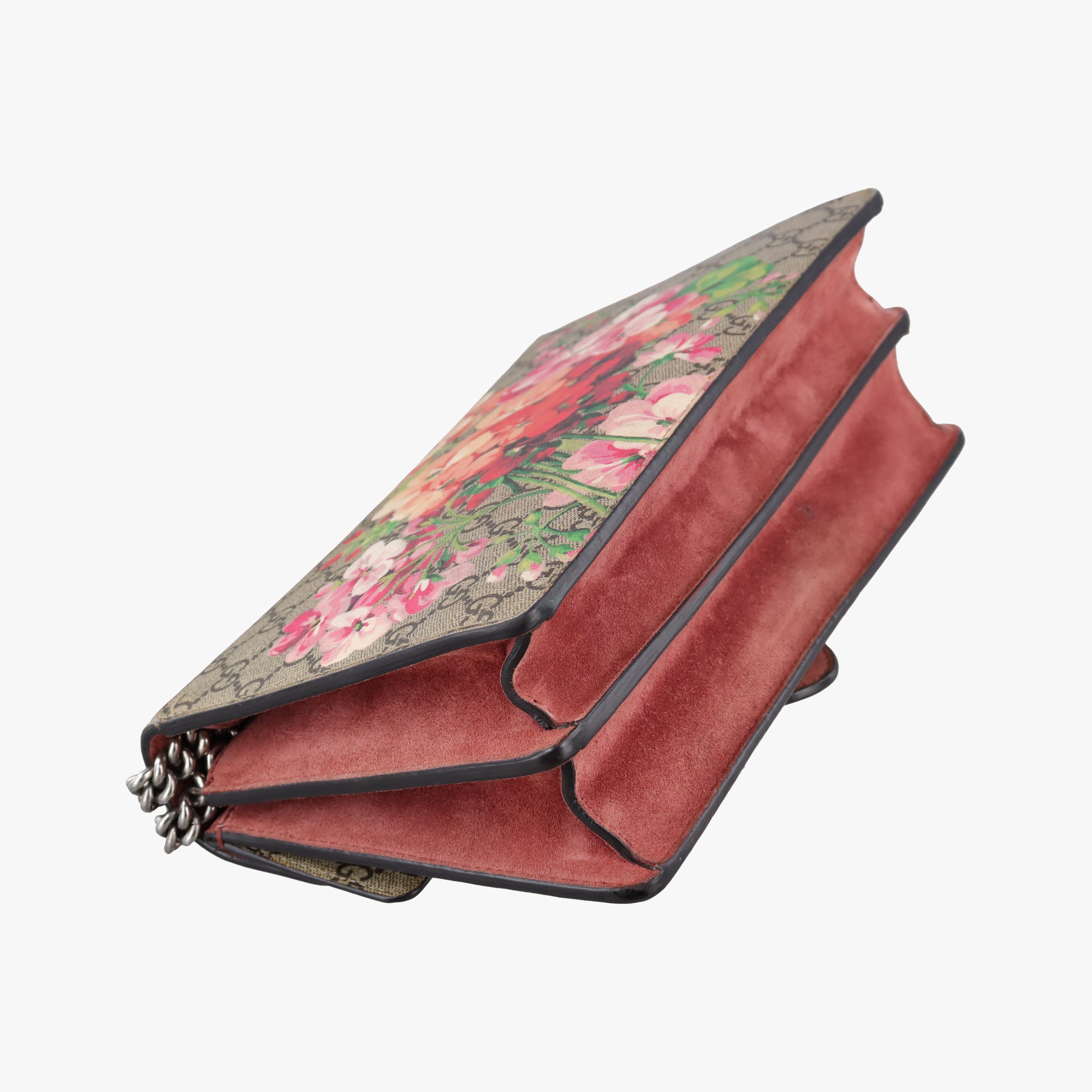 Pre-owned Gucci Dionysus beige×red×multicolor PVC coated canvas 400249 shoulderbag | stylenewstar