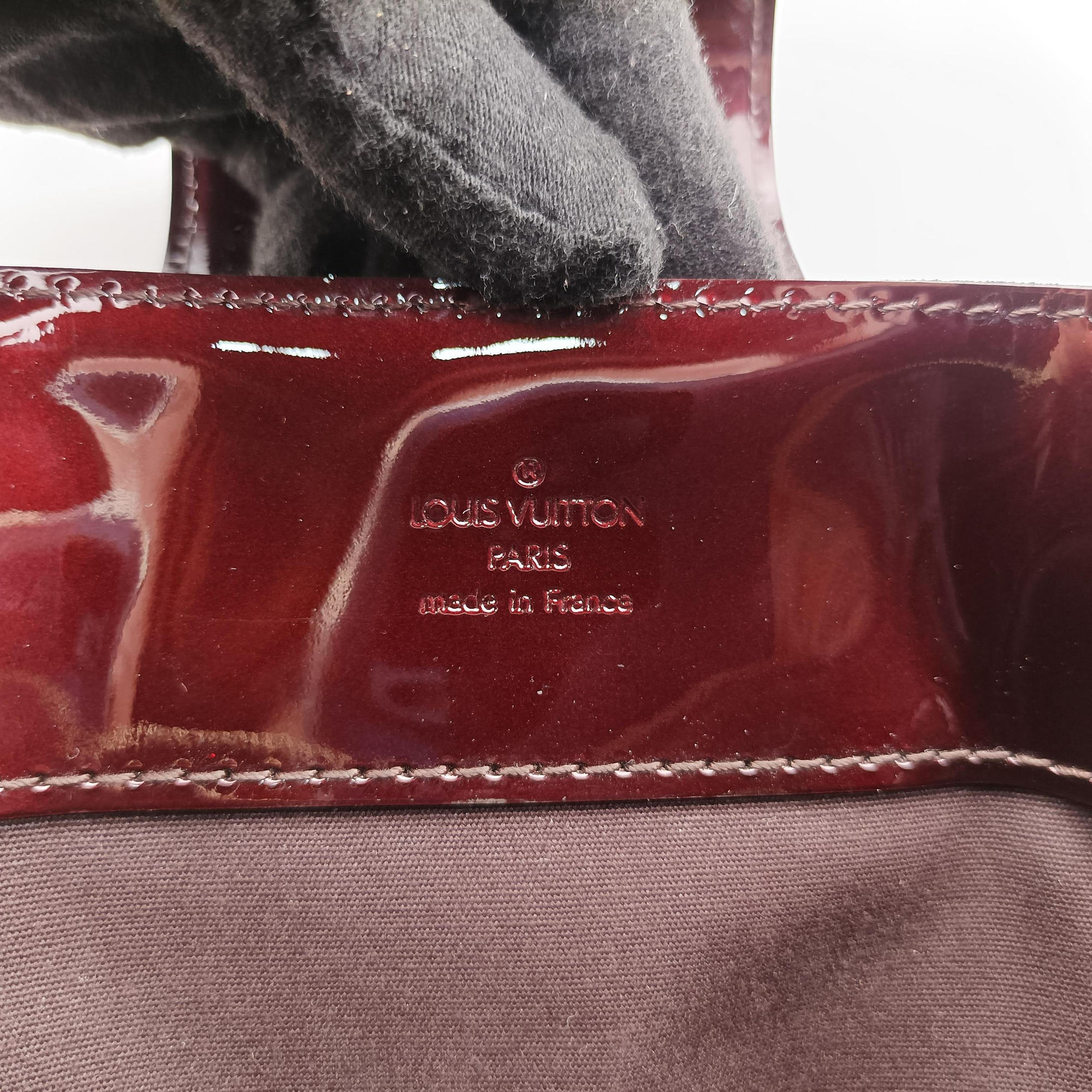Vintage Louis Vuitton MELROSE AVENUE AMARANTE Vernis M93757 handbag | stylenewstar
