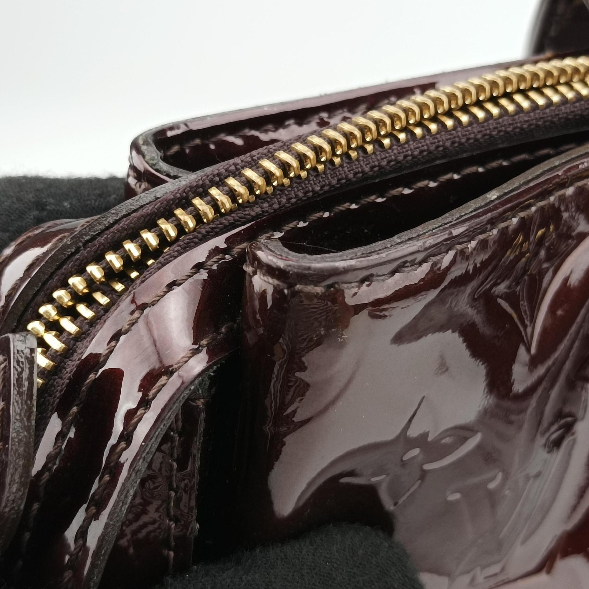 Vintage Louis Vuitton MELROSE AVENUE AMARANTE Vernis M93757 handbag | stylenewstar