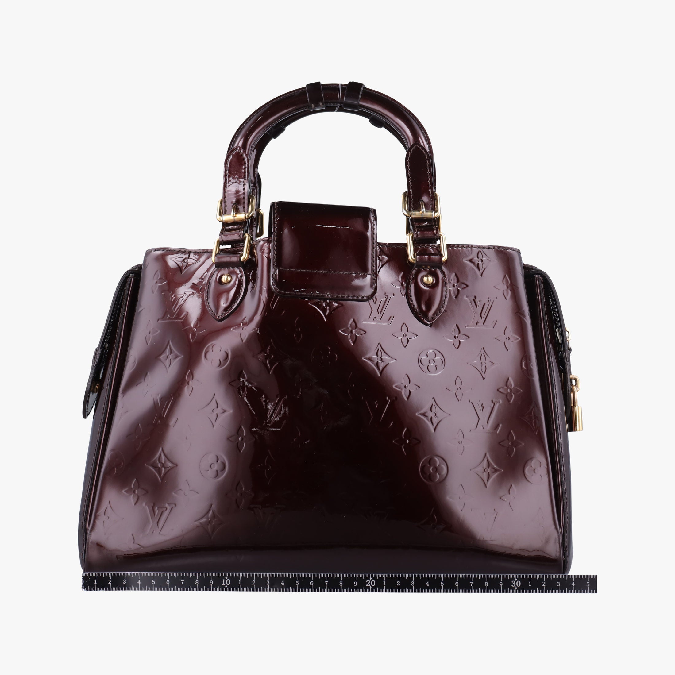 Vintage Louis Vuitton MELROSE AVENUE AMARANTE Vernis M93757 handbag | stylenewstar