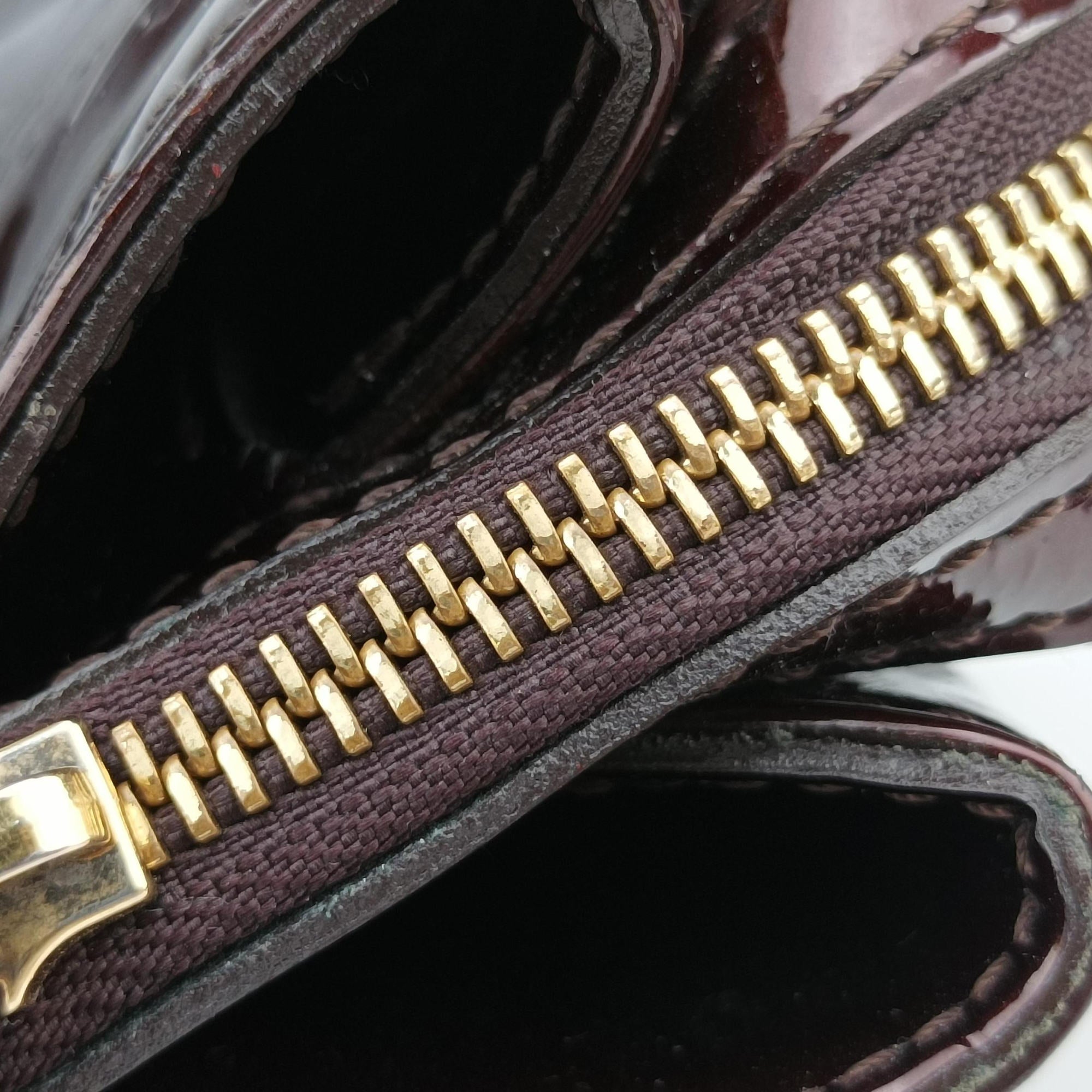 Vintage Louis Vuitton MELROSE AVENUE AMARANTE Vernis M93757 handbag | stylenewstar