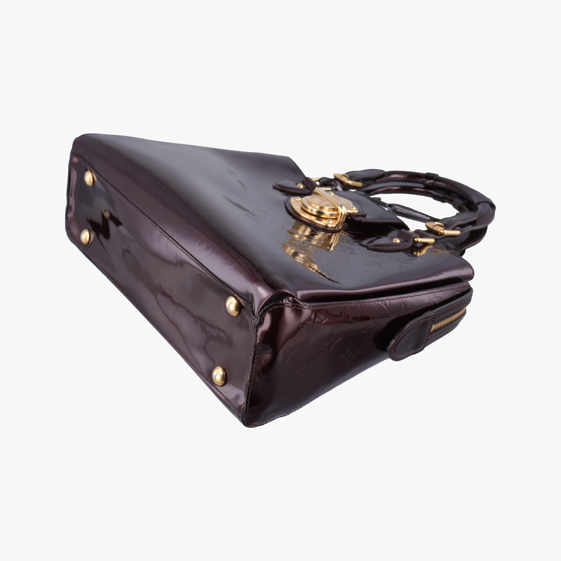 Vintage Louis Vuitton MELROSE AVENUE AMARANTE Vernis M93757 handbag | stylenewstar