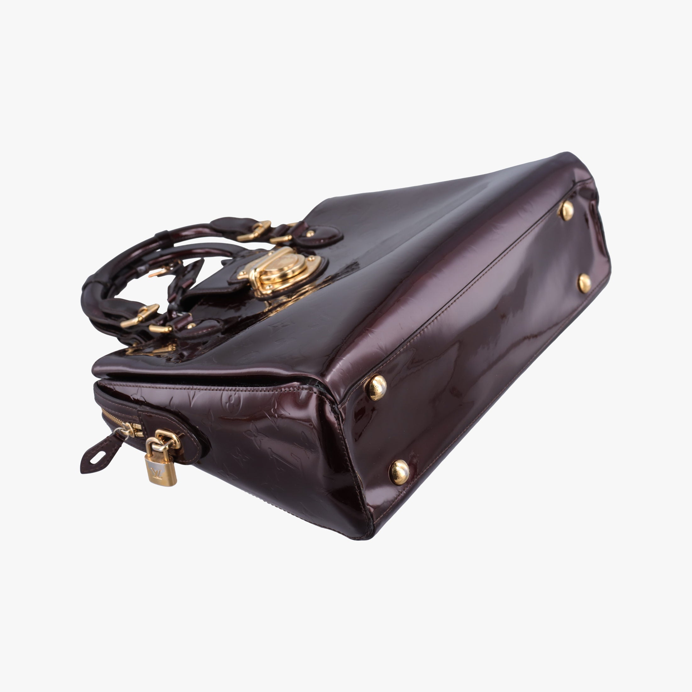 Vintage Louis Vuitton MELROSE AVENUE AMARANTE Vernis M93757 handbag | stylenewstar