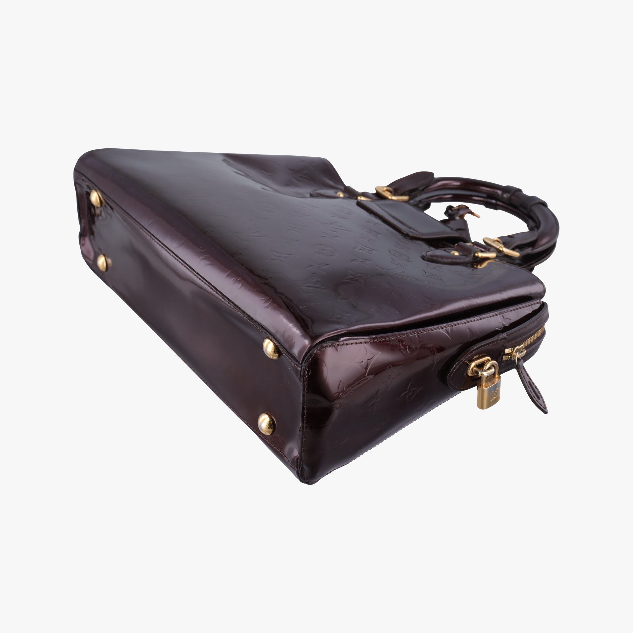 Vintage Louis Vuitton MELROSE AVENUE AMARANTE Vernis M93757 handbag | stylenewstar