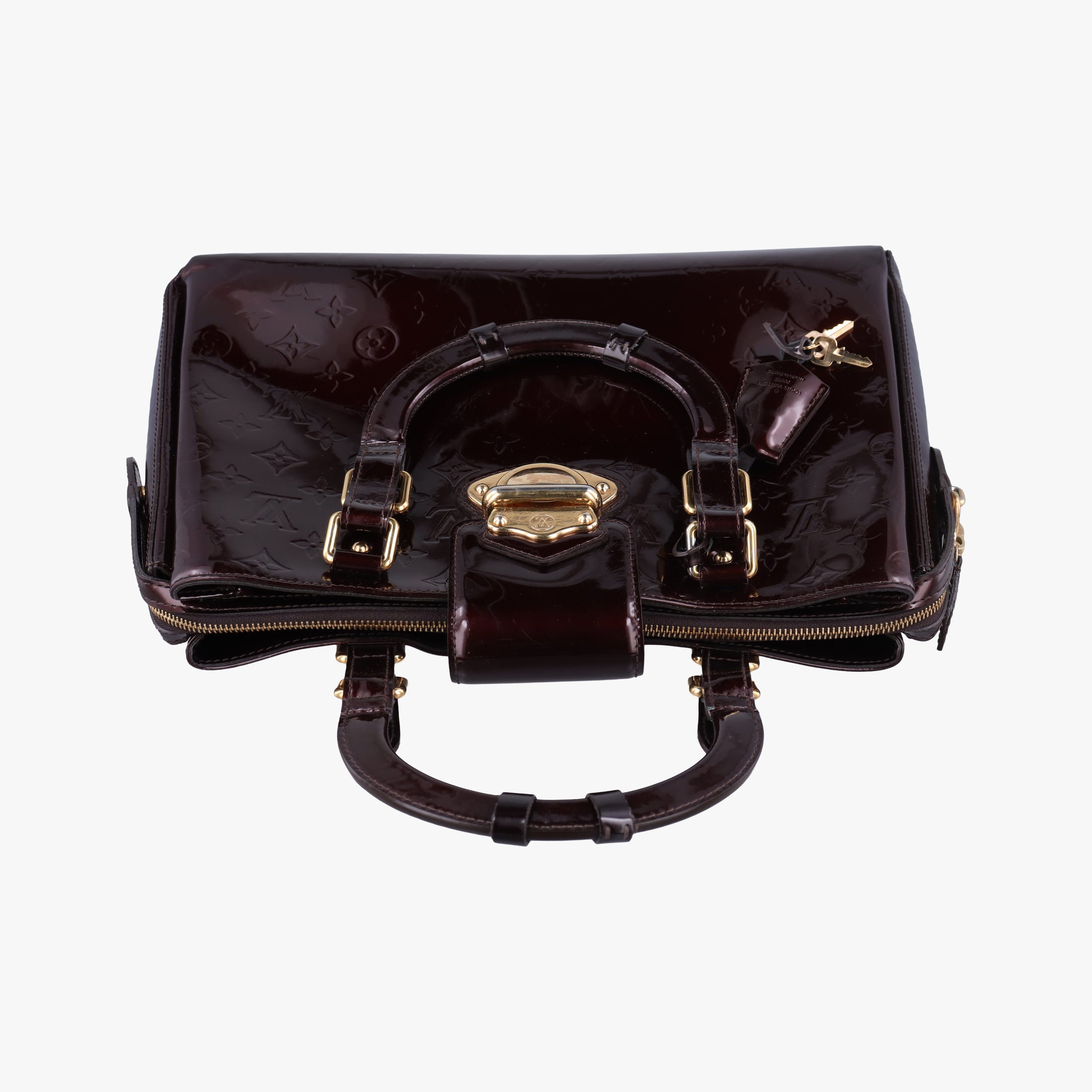 Vintage Louis Vuitton MELROSE AVENUE AMARANTE Vernis M93757 handbag | stylenewstar
