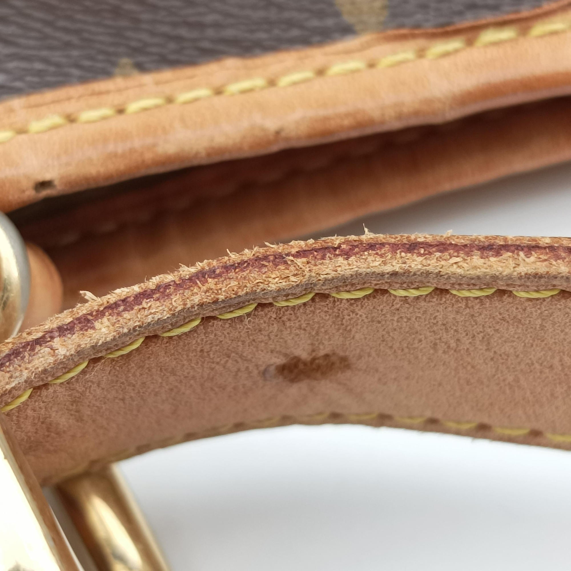 Pre-owned Louis Vuitton GALLIERA PM Brown Monogram Canvas M56382 shoulderbag | stylenewstar