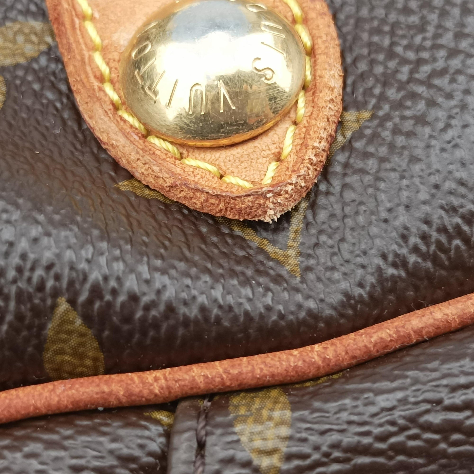 Pre-owned Louis Vuitton GALLIERA PM Brown Monogram Canvas M56382 shoulderbag | stylenewstar