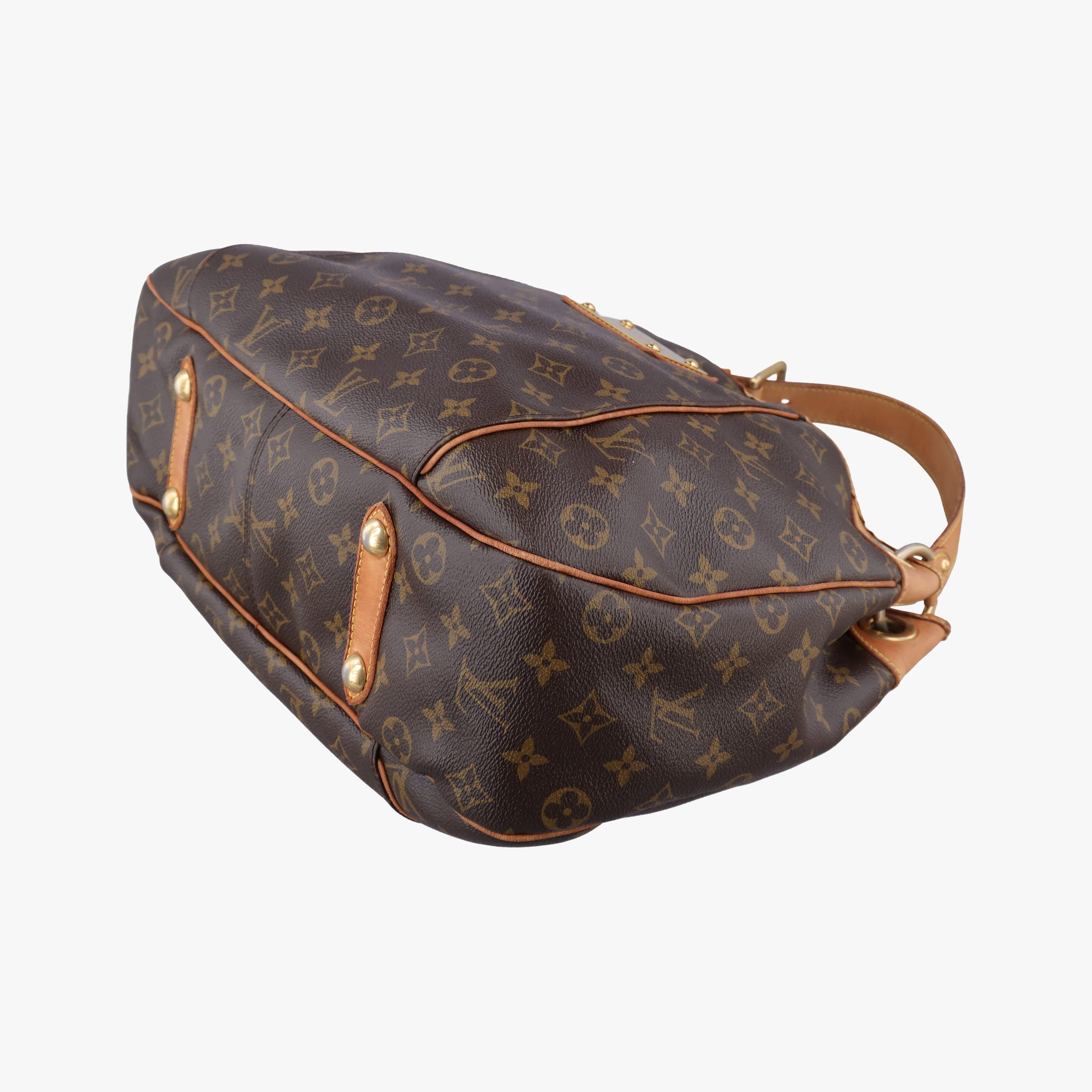 Pre-owned Louis Vuitton GALLIERA PM Brown Monogram Canvas M56382 shoulderbag | stylenewstar