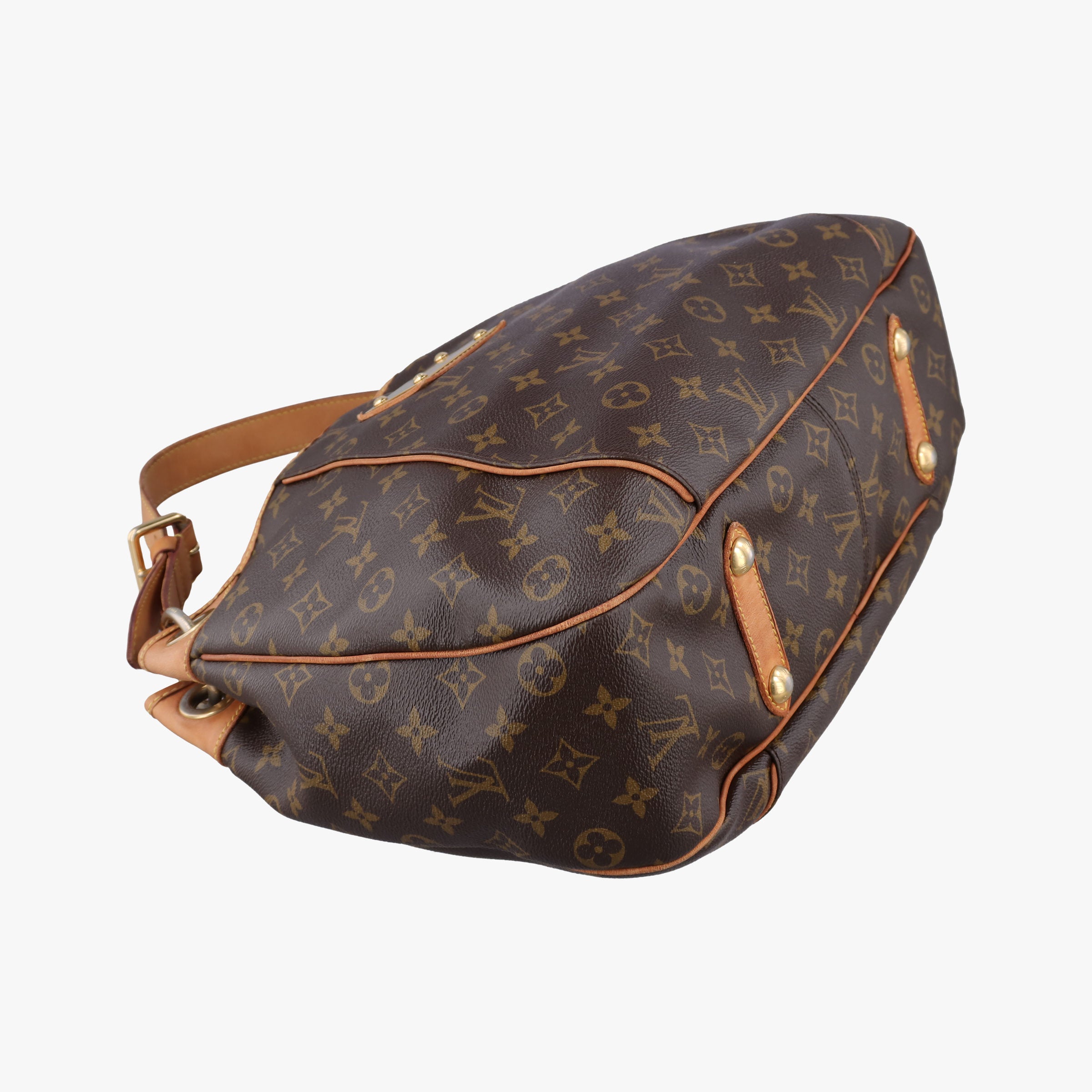 Pre-owned Louis Vuitton GALLIERA PM Brown Monogram Canvas M56382 shoulderbag | stylenewstar