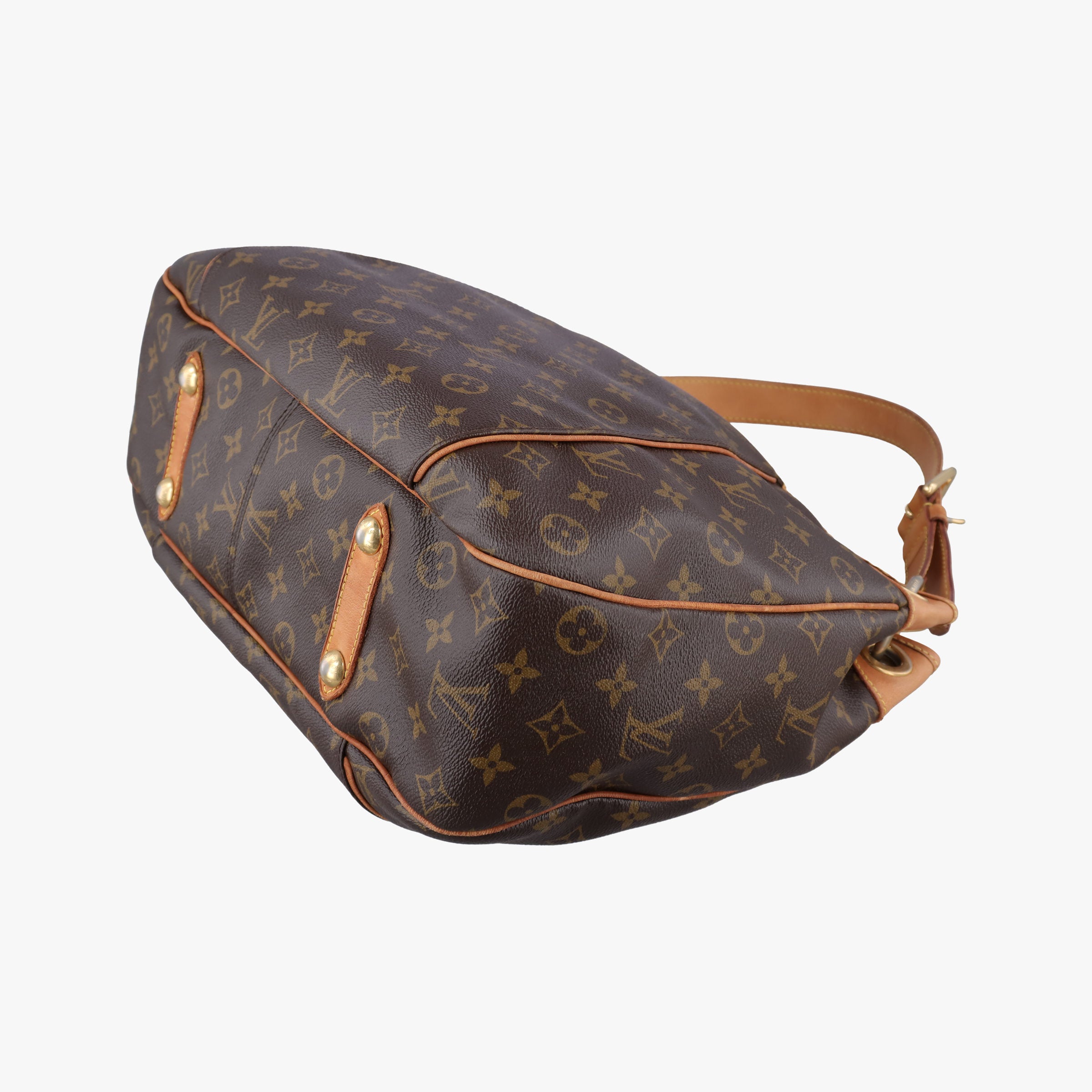 Pre-owned Louis Vuitton GALLIERA PM Brown Monogram Canvas M56382 shoulderbag | stylenewstar