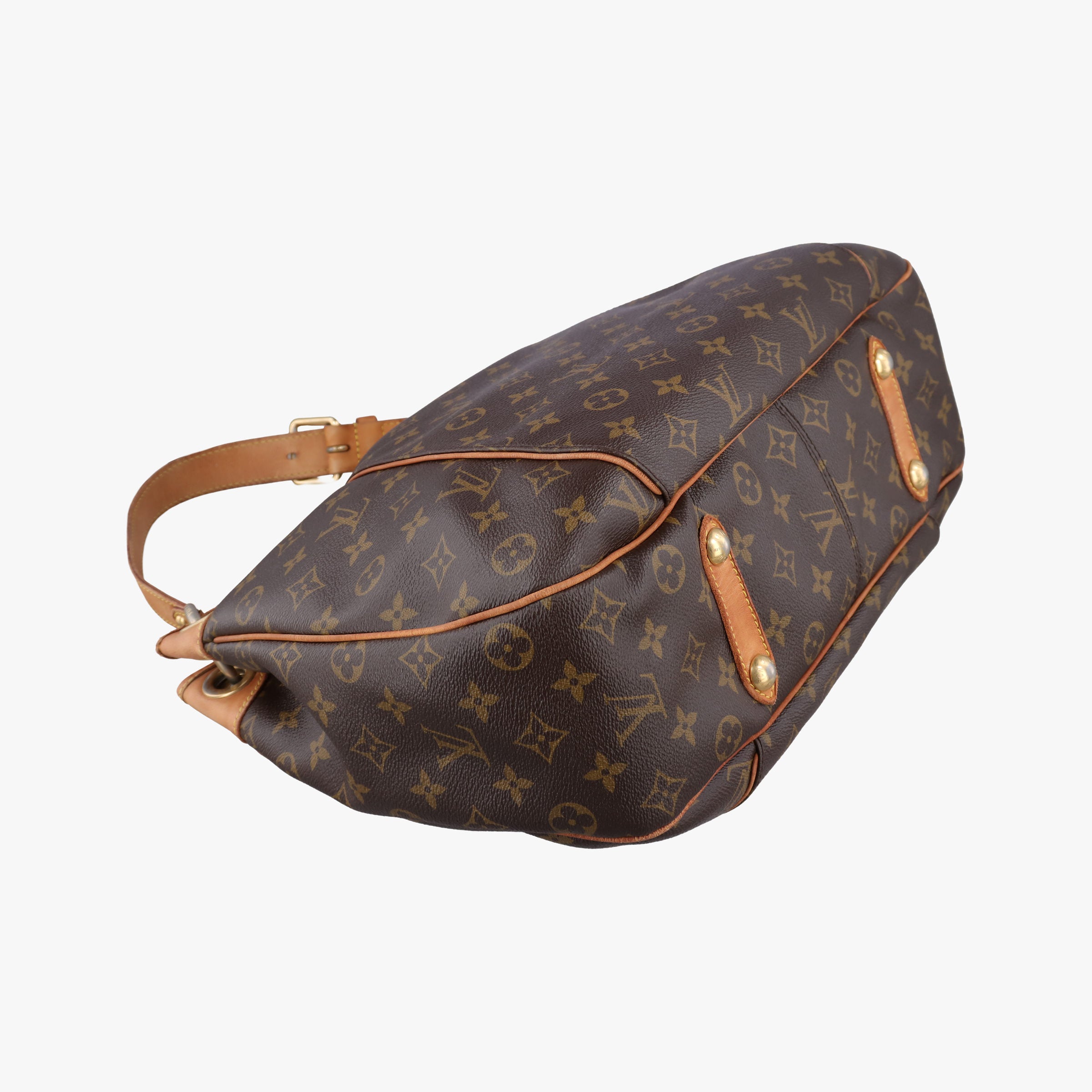 Pre-owned Louis Vuitton GALLIERA PM Brown Monogram Canvas M56382 shoulderbag | stylenewstar