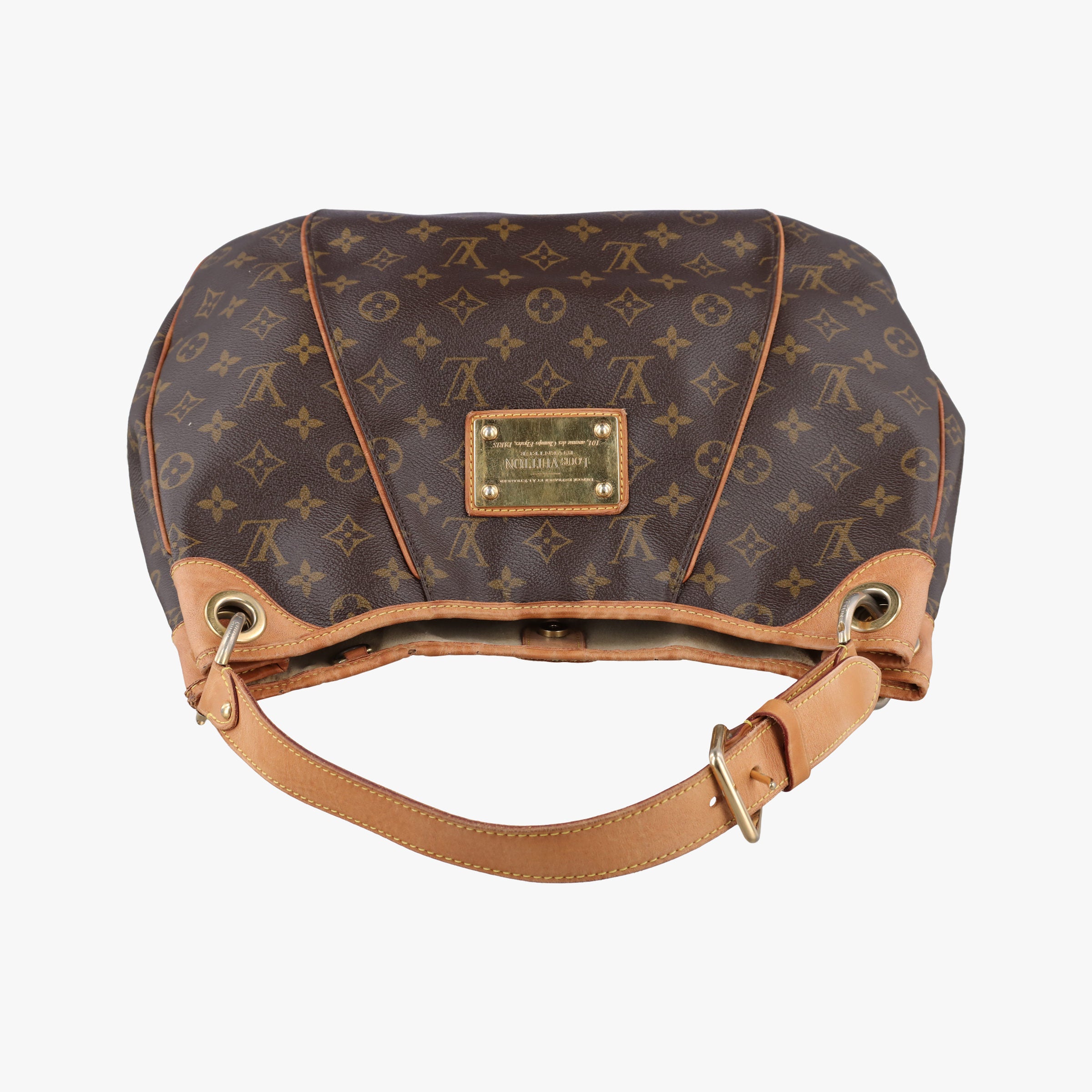 Pre-owned Louis Vuitton GALLIERA PM Brown Monogram Canvas M56382 shoulderbag | stylenewstar