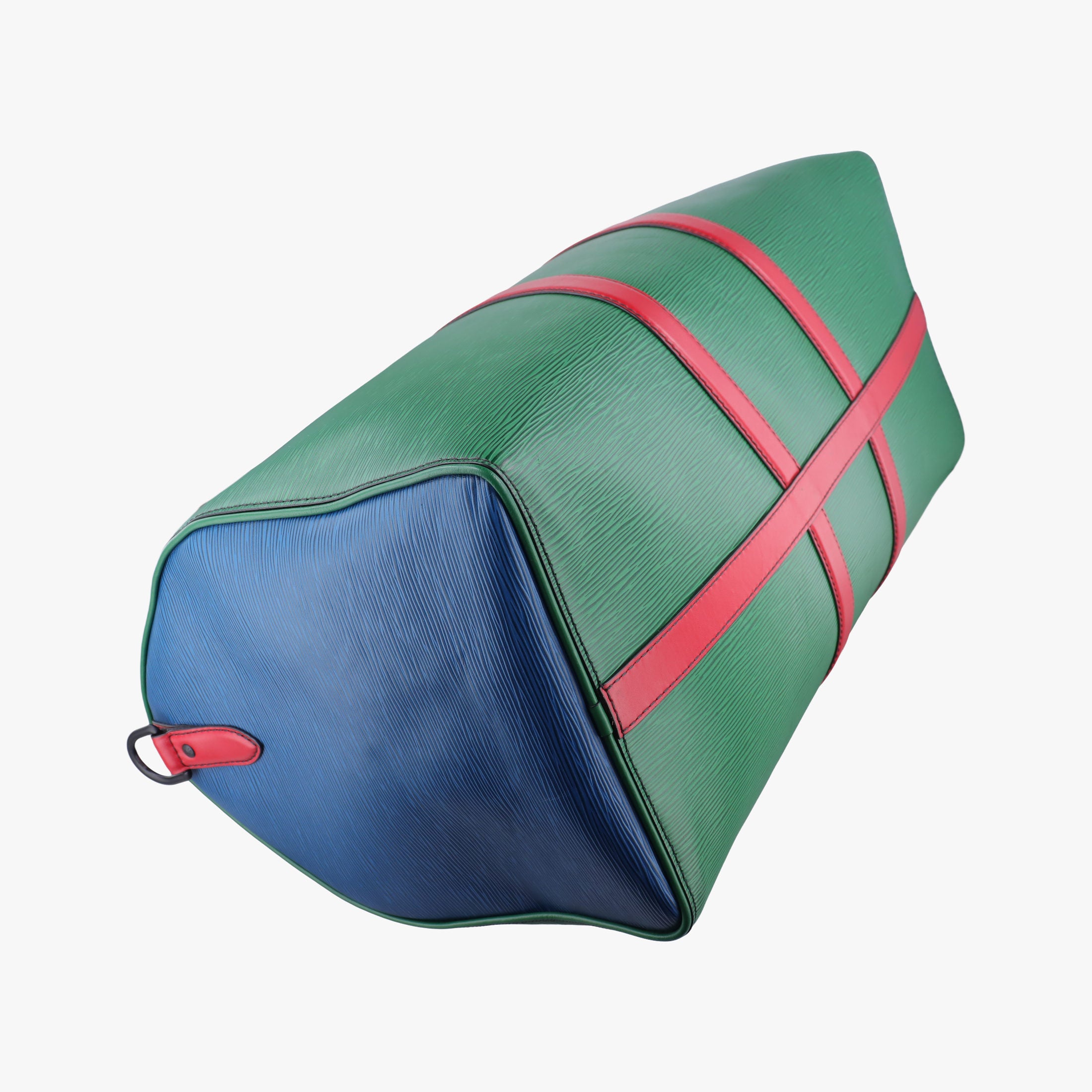 Vintage Louis Vuitton Keepall Bandouliere 50 Green × Red epi M55571 shoulderbag | stylenewstar