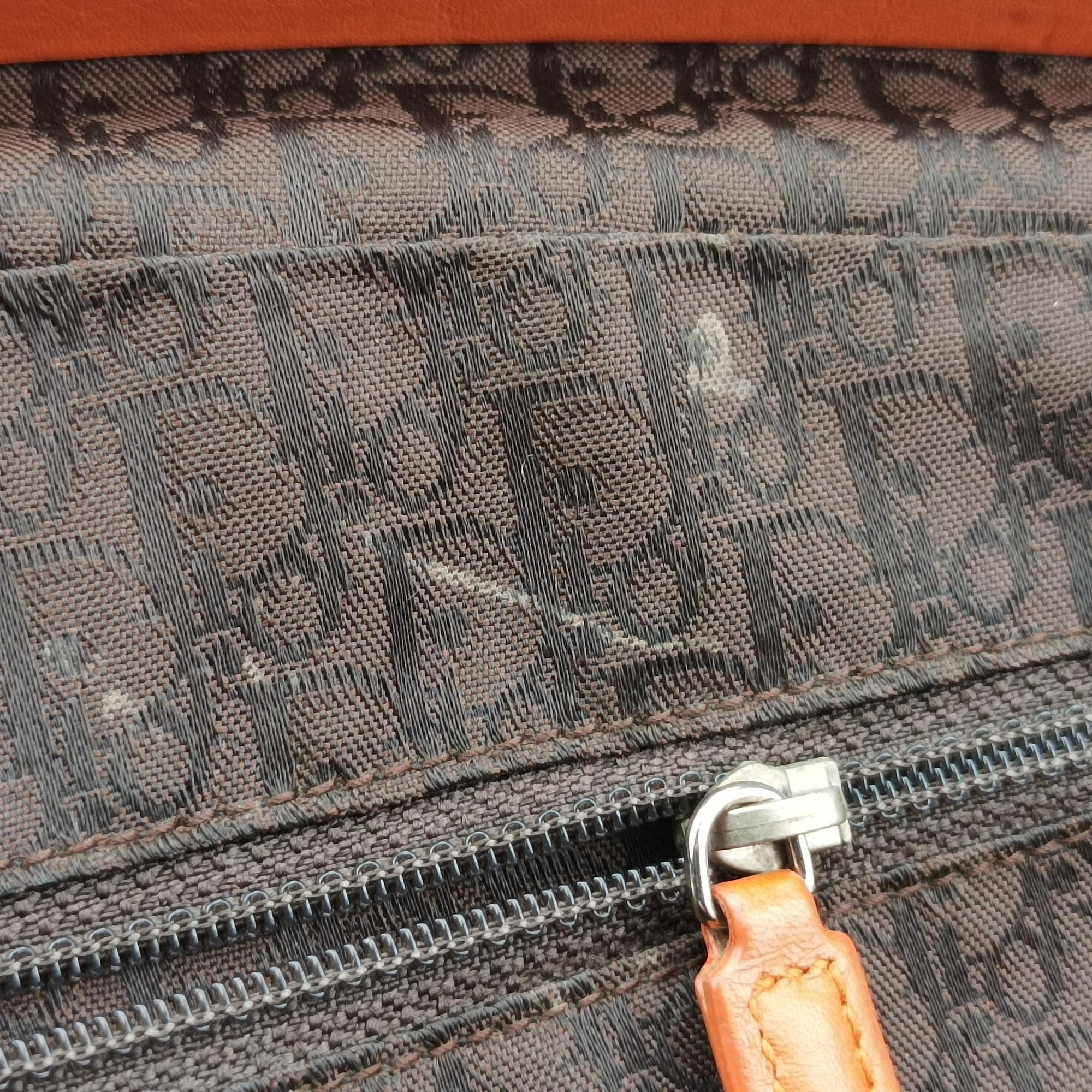Pre-owned Christian Dior Detective Orange Leather  handbag | stylenewstar