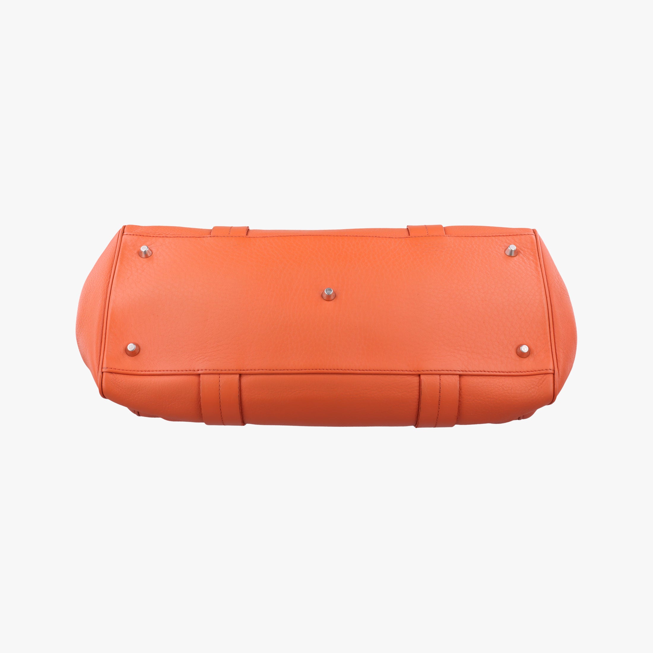 Pre-owned Christian Dior Detective Orange Leather  handbag | stylenewstar