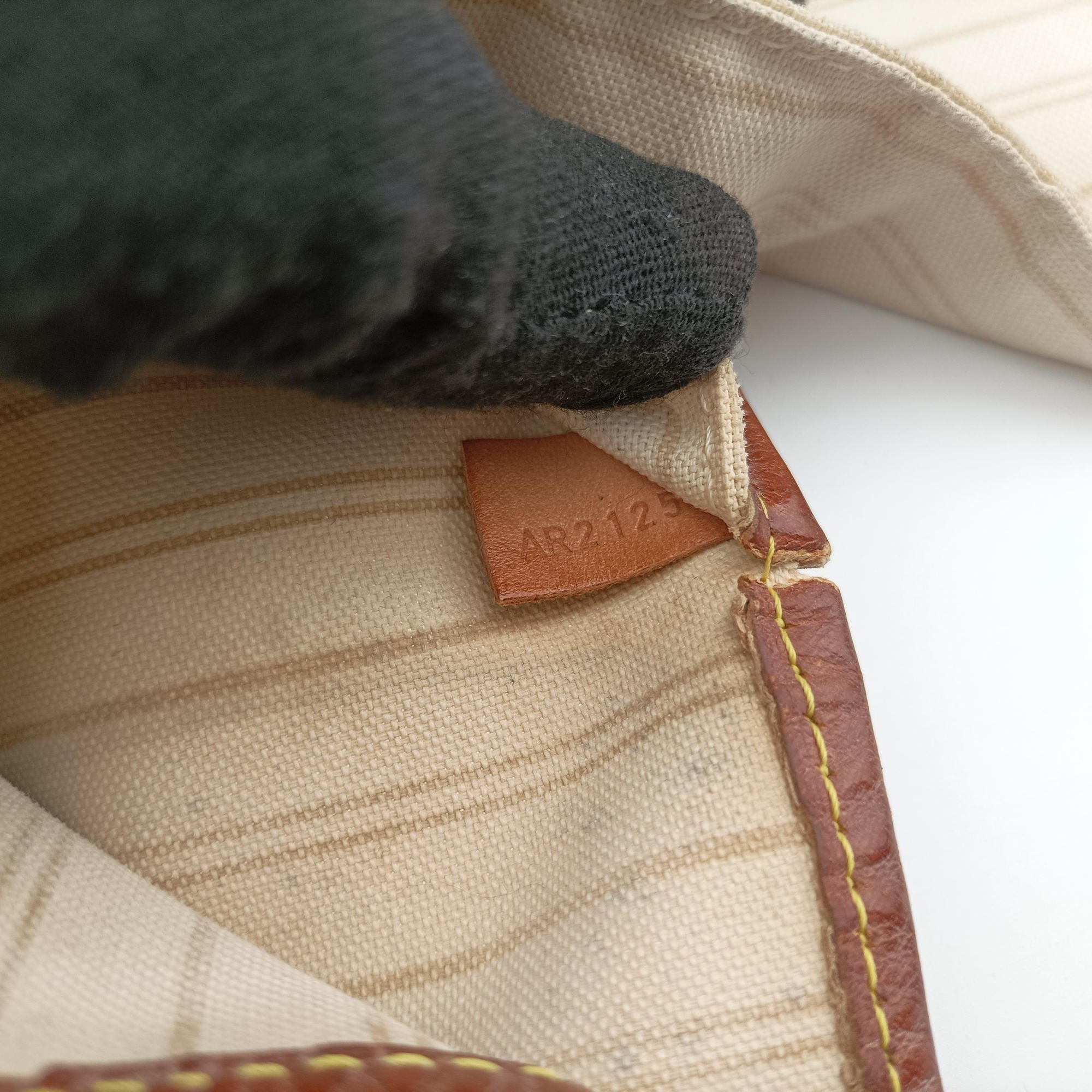Pre-owned Louis Vuitton Neverfull MM Azur Damier Canvas N51107 shoulderbag | stylenewstar