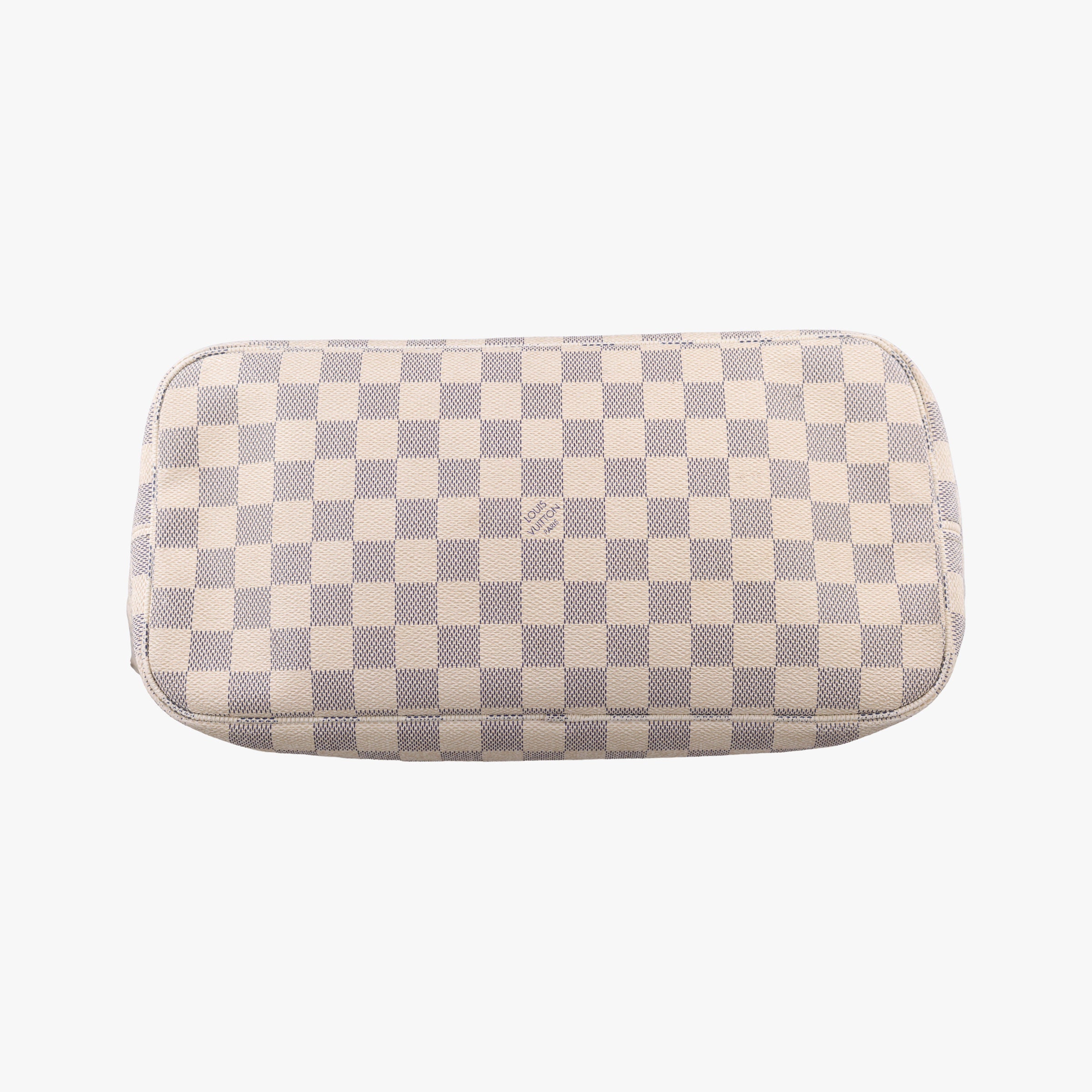 Pre-owned Louis Vuitton Neverfull MM Azur Damier Canvas N51107 shoulderbag | stylenewstar