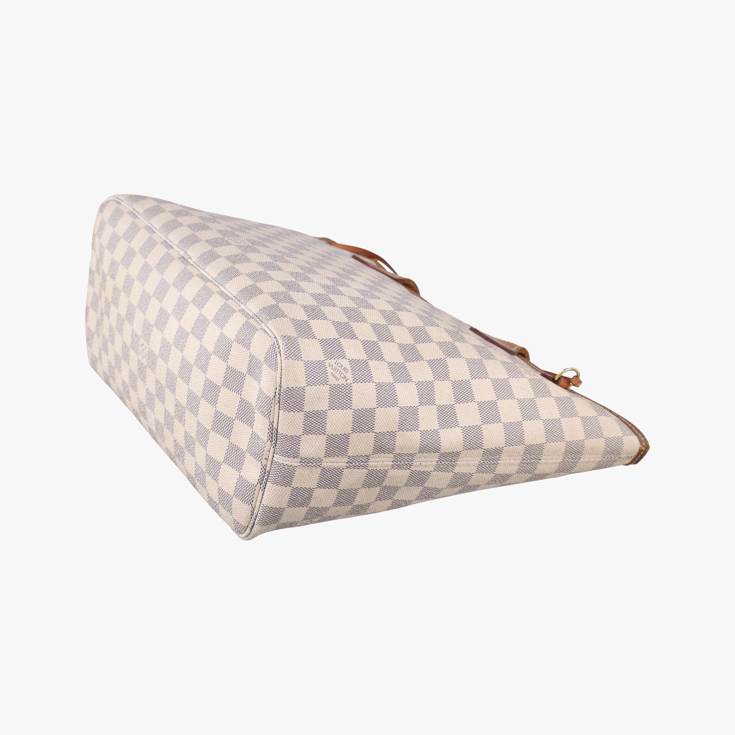 Pre-owned Louis Vuitton Neverfull MM Azur Damier Canvas N51107 shoulderbag | stylenewstar