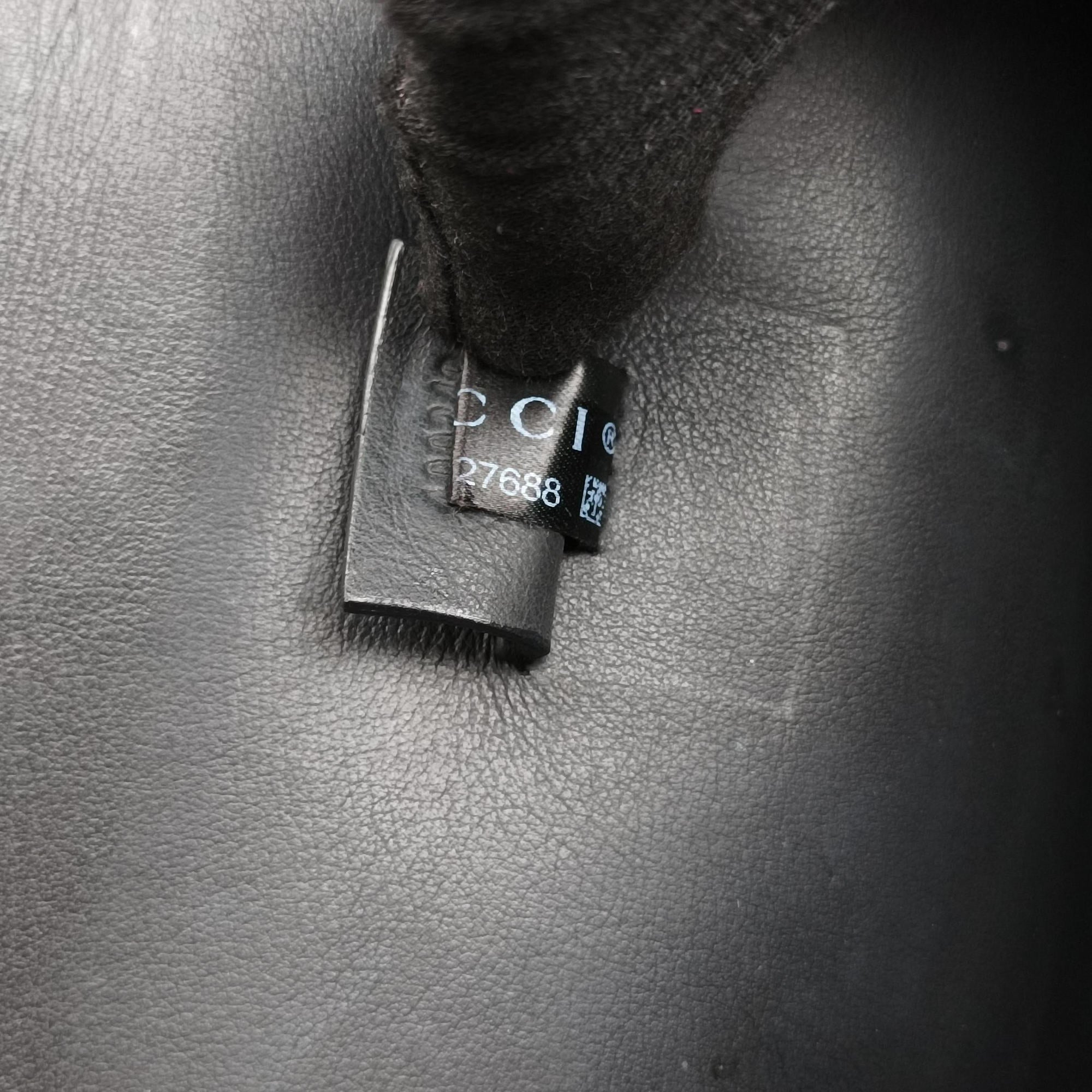 Pre-owned Gucci Dionysus Black Suede×leather 400249 shoulderbag | stylenewstar