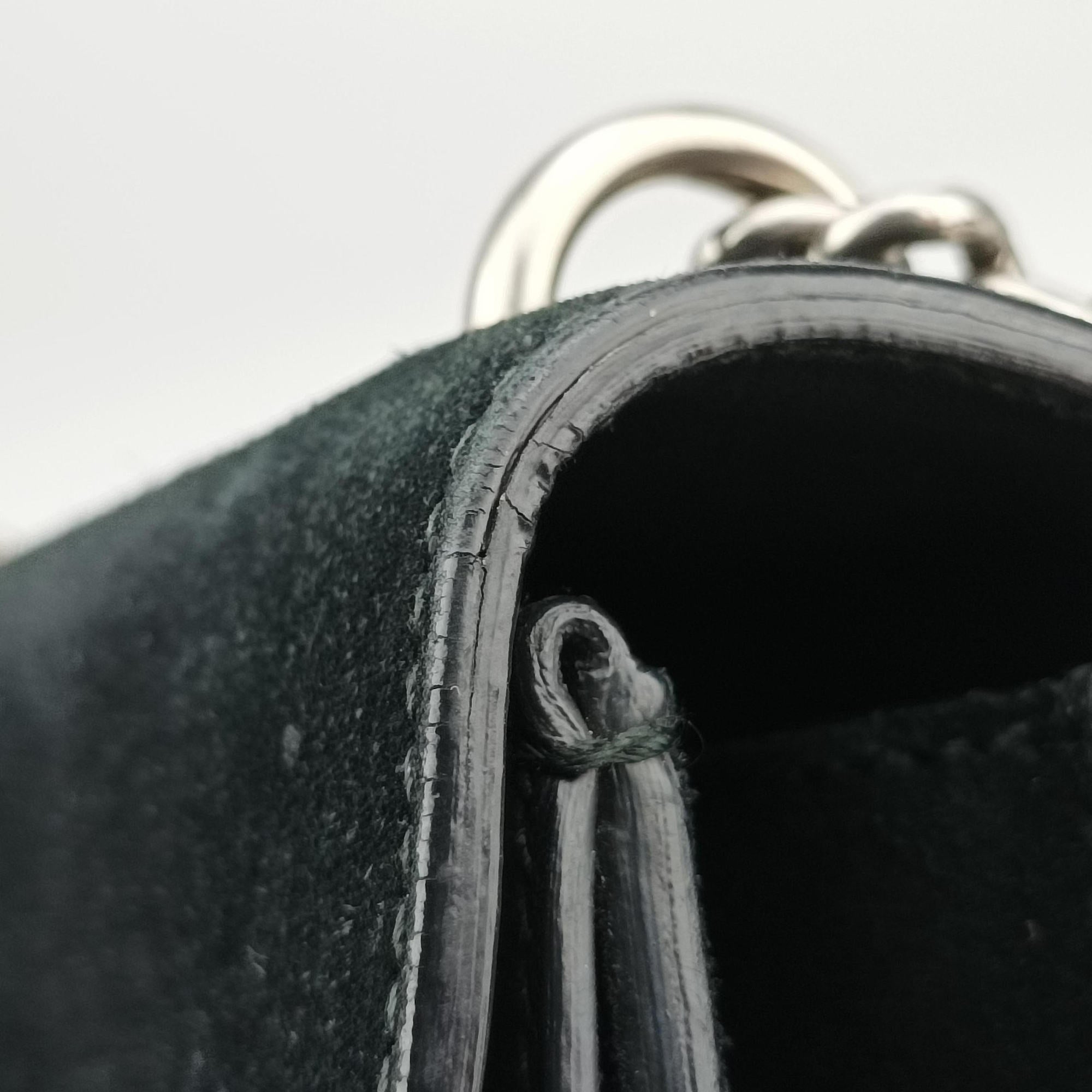 Pre-owned Gucci Dionysus Black Suede×leather 400249 shoulderbag | stylenewstar